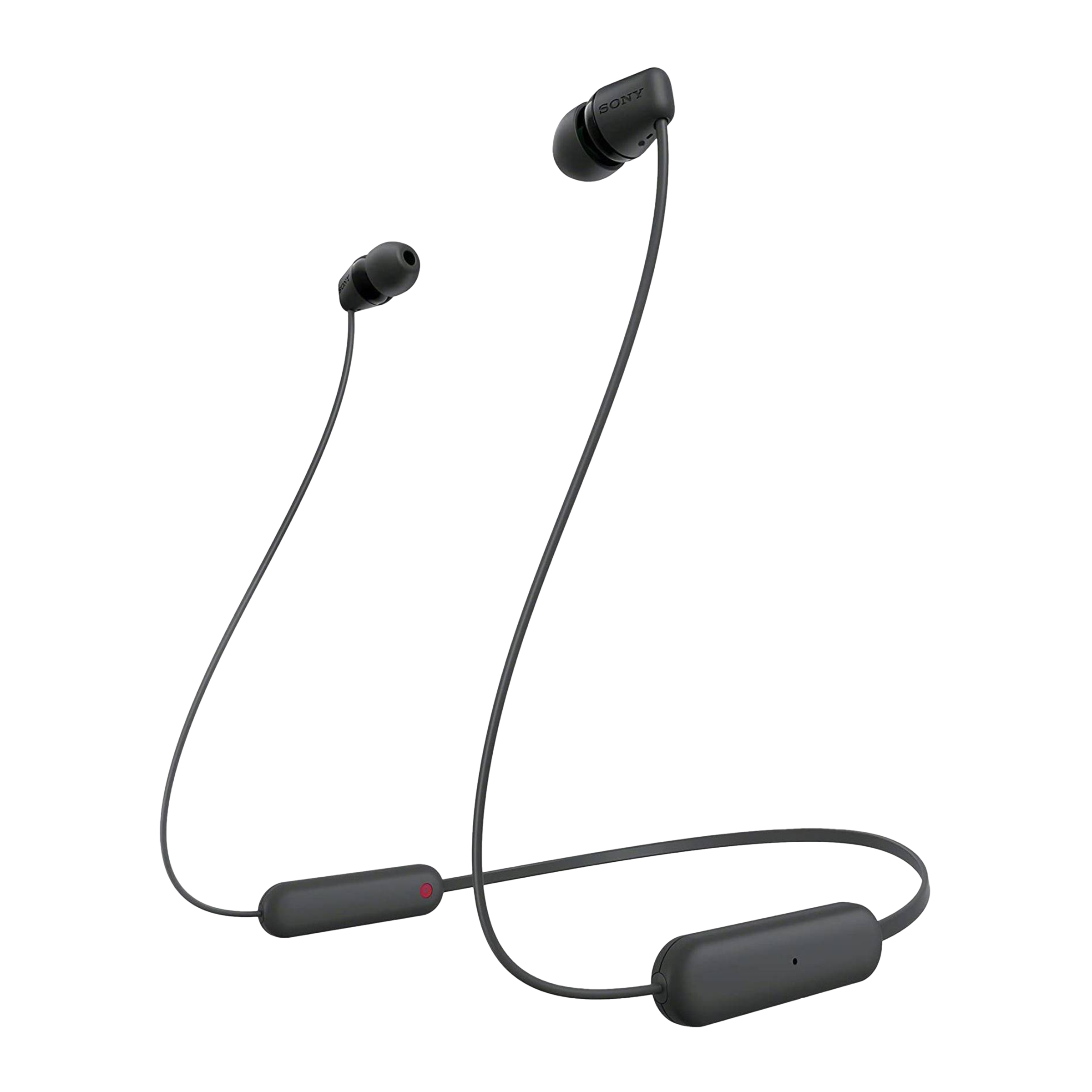 SONY WI-C100 Neckband (IPX4 Sweat & Splashproof, 25 Hours Playtime, Black)_1