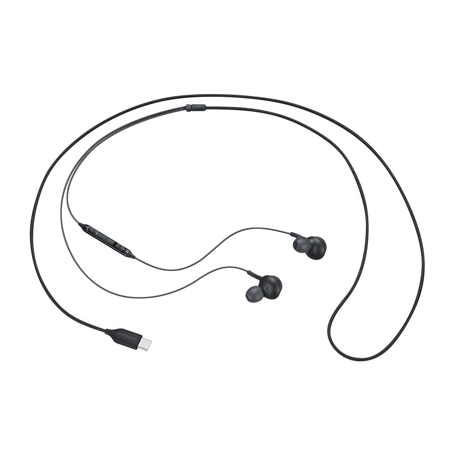 SAMSUNG EO-IC100BBEGIN Wired Earphone with Mic (In Ear, Black) SAMSUNG EO-IC100BBEGIN Wired Earphone with Mic (In Ear, Black)_1