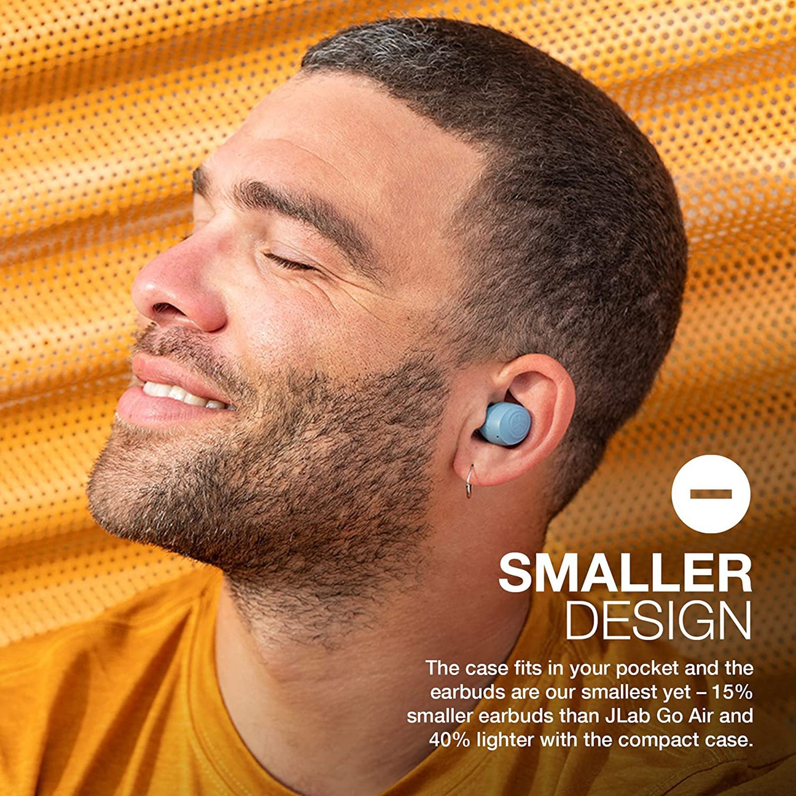 JLAB Go Air Pop IEUEBGAIRPOPRSLT12 TWS Earbuds (IPX4 Sweat & Water Resistant, 32 Hours Playback, Slate)_8