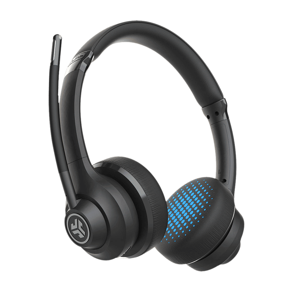 JLAB Go Work IEUHBGOWORKRBLK4 Bluetooth Headphone with Mic (40mm Dynamic Driver, On Ear, Black)_3