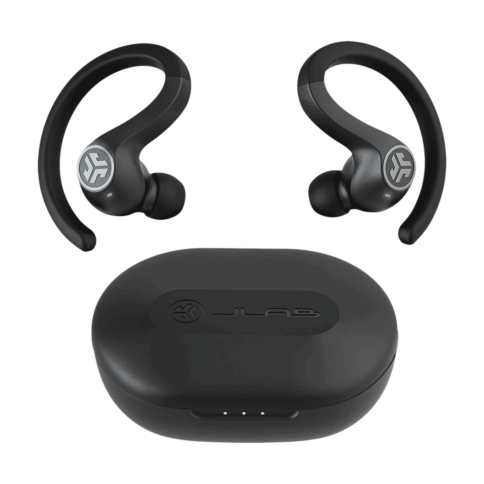JLAB JBuds Air Sport IEUEBJBAIRSPRTRBLK TWS Earbuds (IP66 Sweat & Water Resistant, 40 Hours Playback, Black)_1