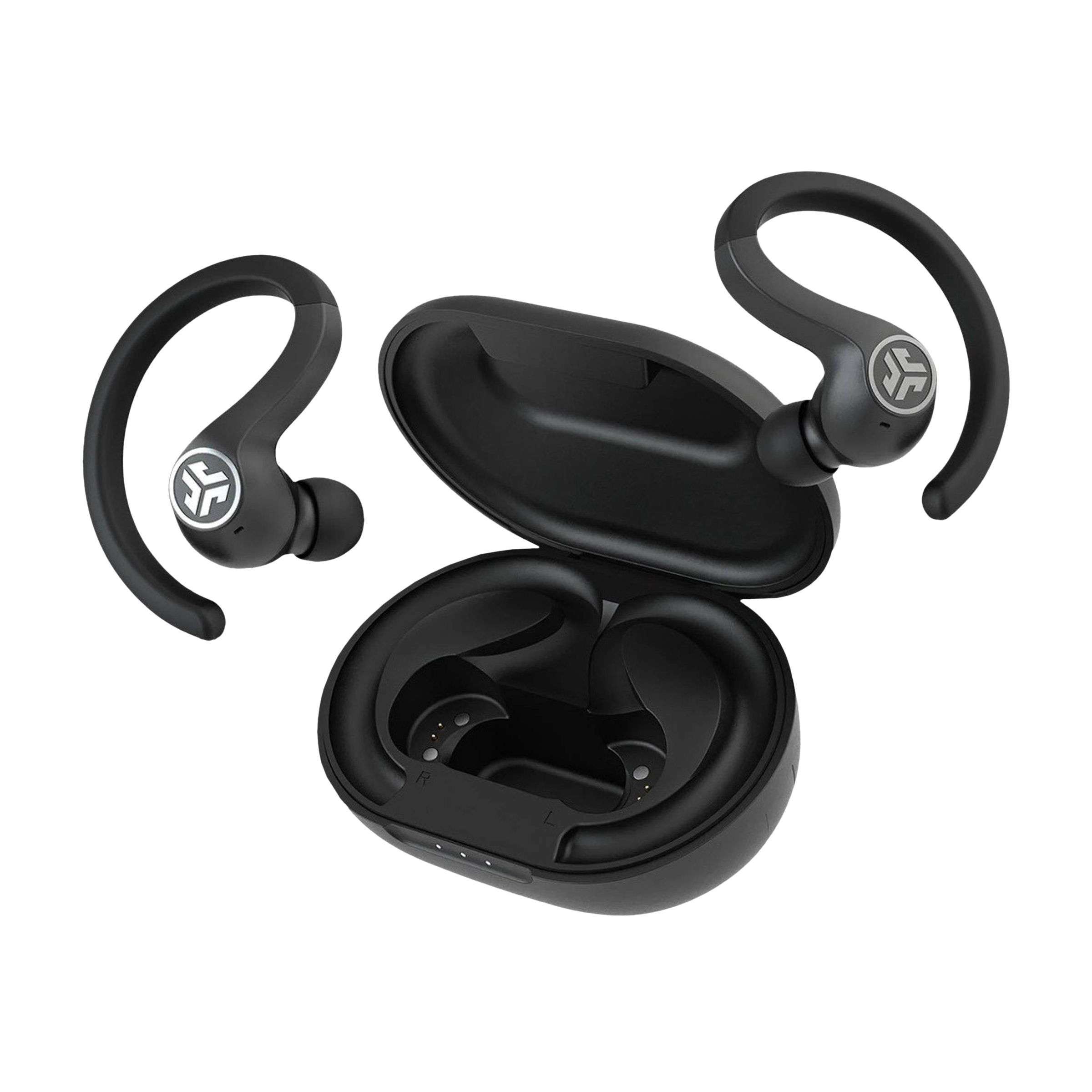 JLAB JBuds Air Sport IEUEBJBAIRSPRTRBLK TWS Earbuds (IP66 Sweat & Water Resistant, 40 Hours Playback, Black)_7
