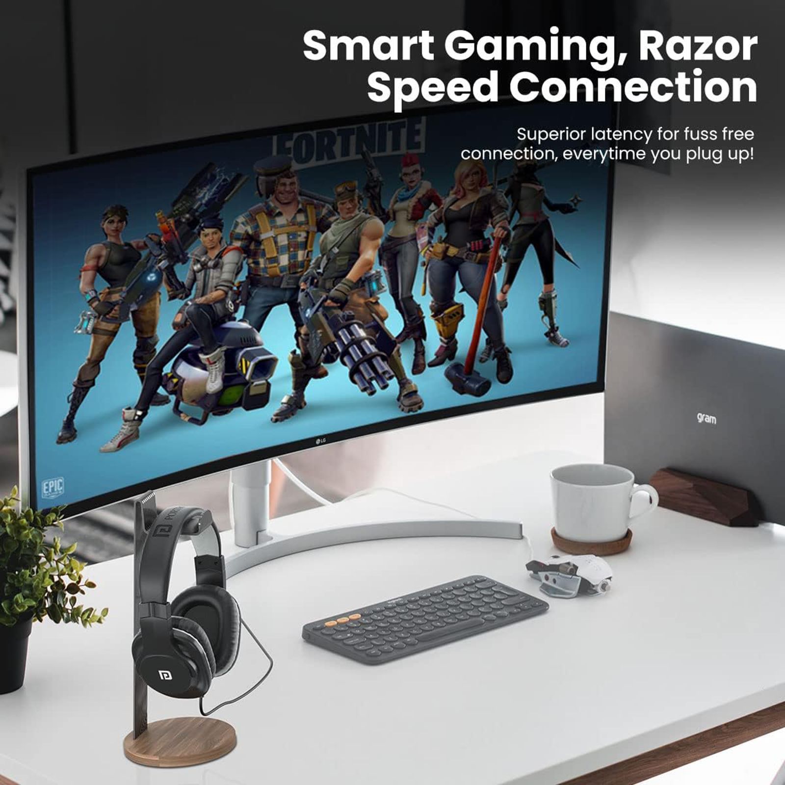 PORTRONICS Genesis POR-1530 Wired Gaming Headset (Distortion Free Audio, Over Ear, Grey)_3