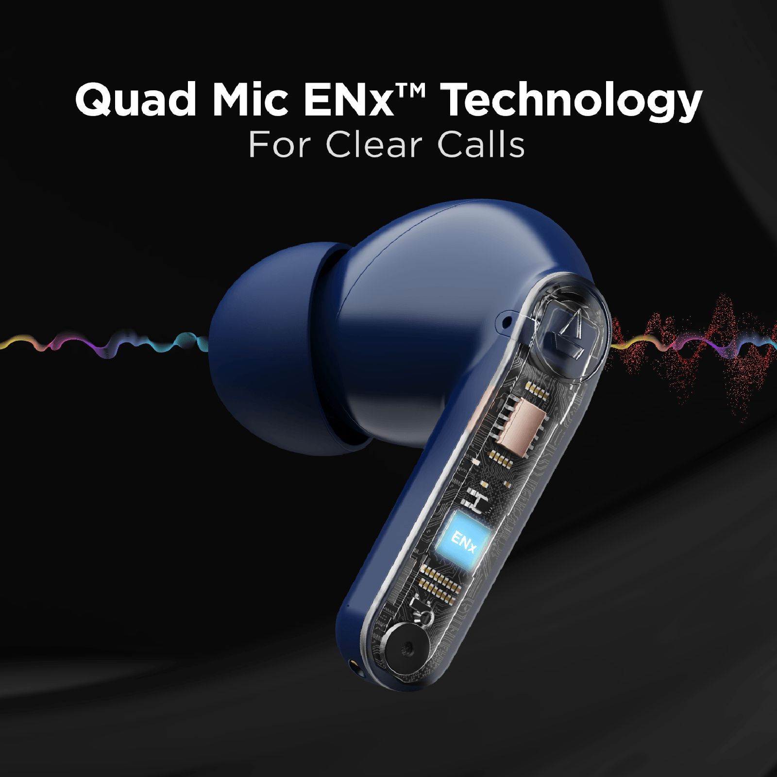 boAt Airdopes 121 Pro TWS Earbuds with Environmental Noise Cancellation Technology (IPX4 Water Resistance, ASAP Charge, Blue)_5