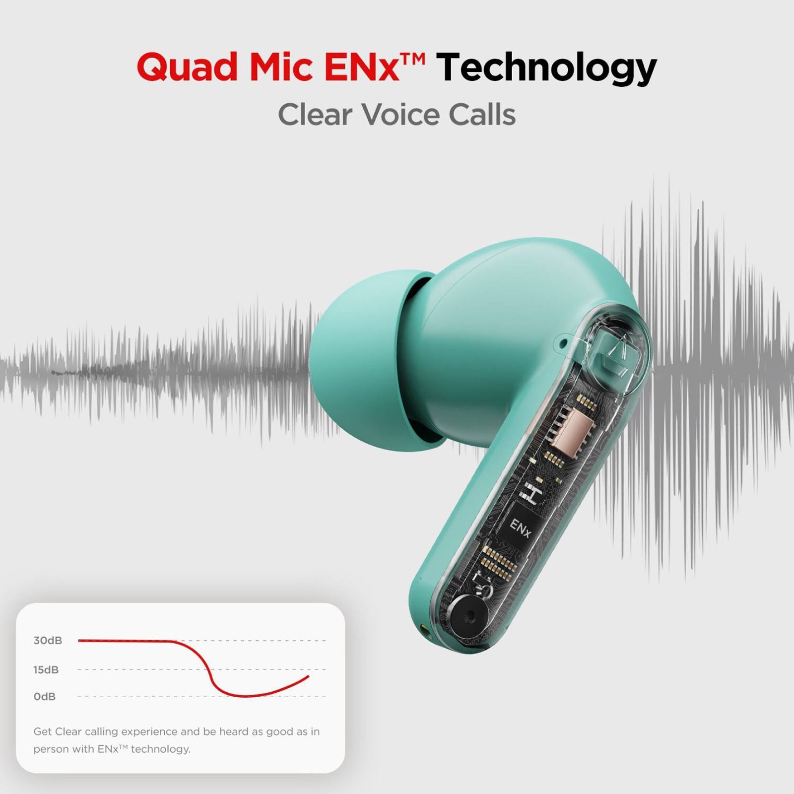 boAt Airdopes 131 Pro TWS Earbuds with Environment Noise Cancellation Technology (IPX5 Water Resistance,ASAP Charge, Mint Green)_7