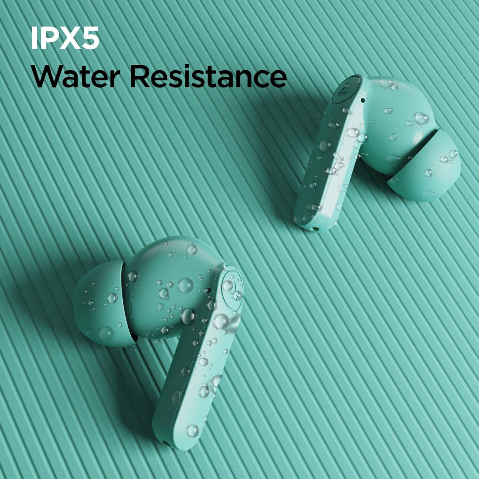 boAt Airdopes 131 Pro TWS Earbuds with Environment Noise Cancellation Technology (IPX5 Water Resistance,ASAP Charge, Mint Green)_4