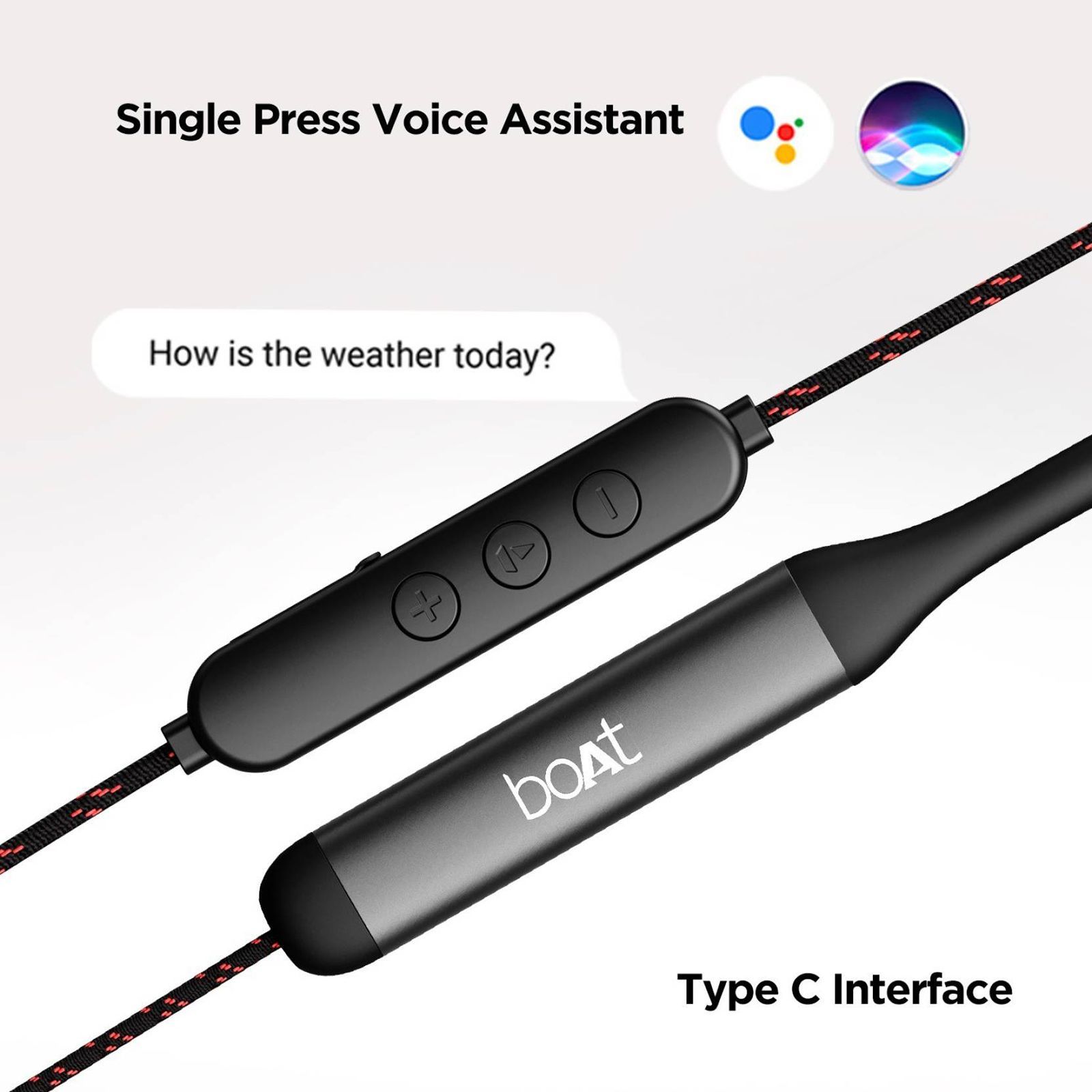 boAt Rockerz 333 Pro Neckband with Environmental Noise Cancellation Technology (IPX5 Water Resistant, ASAP Charge, Cherry Black) boAt Rockerz 333 Pro Neckband with Environmental Noise Cancellation Technology (IPX5 Water Resistant, ASAP Charge, Cherry Black)_9