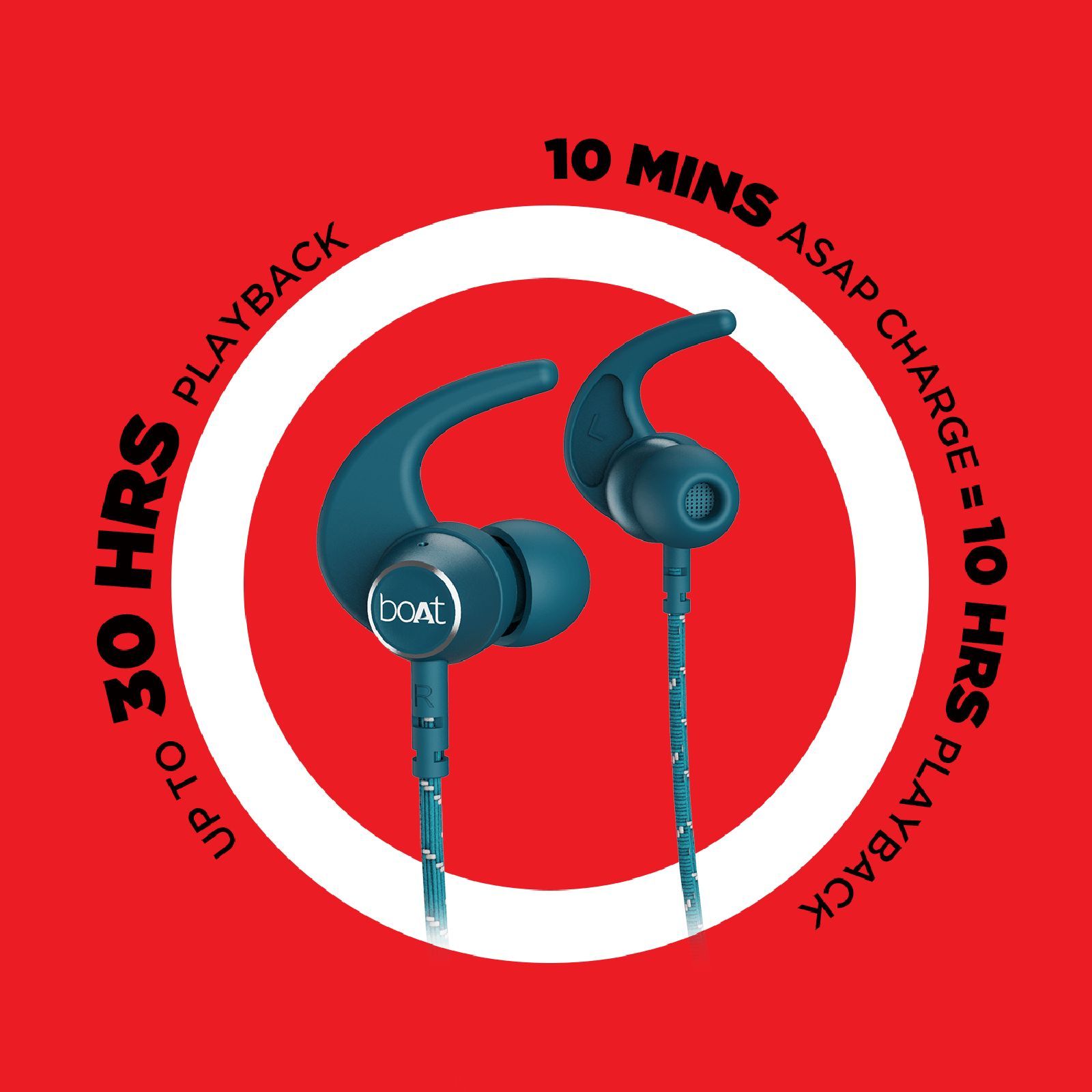 boAt Rockerz 333 Neckband (IPX5 Splash & Sweat Shield, ASAP Charge, Teal Green)_4