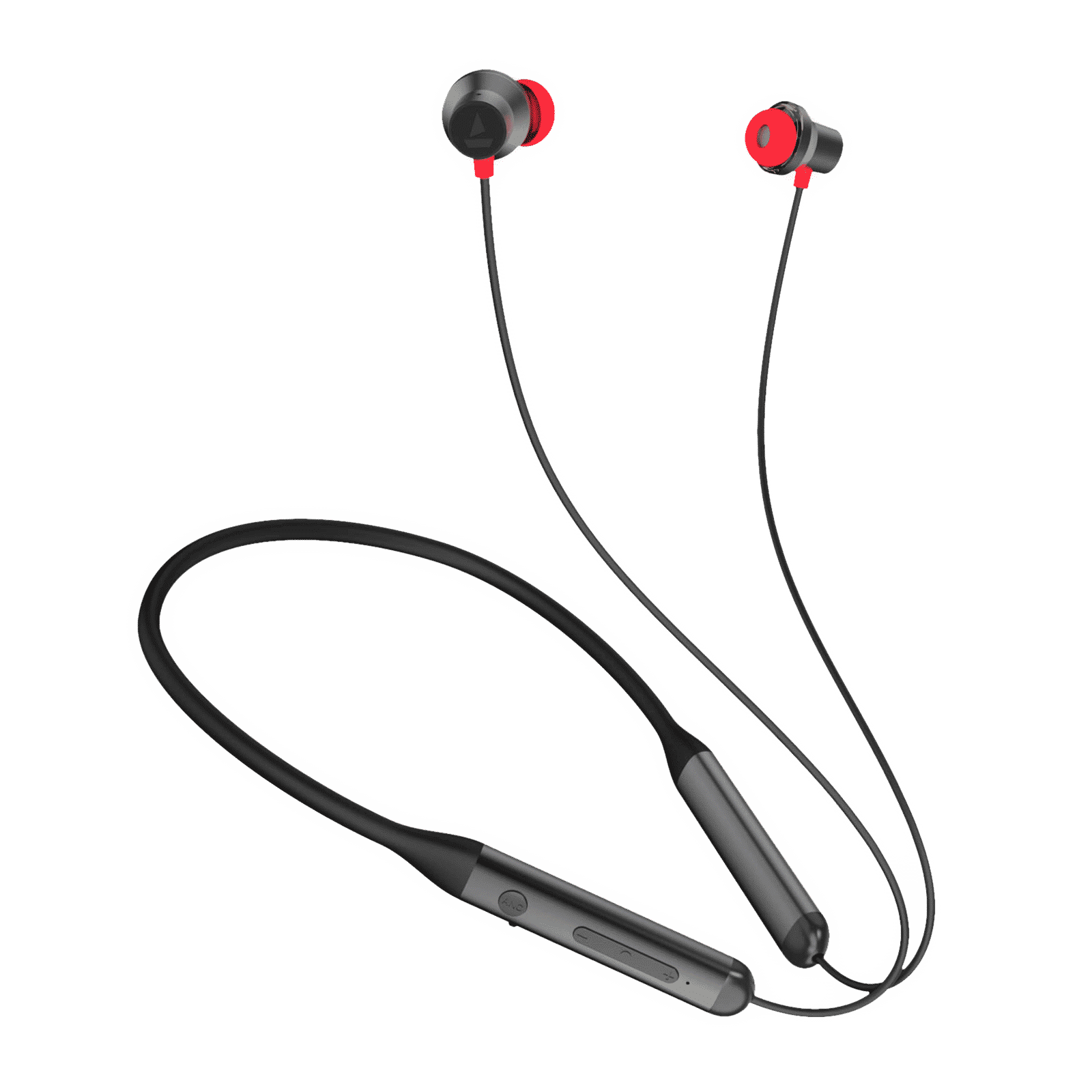 boAt Rockerz 330 Neckband with Active Noise Cancellation (IPX4 Water Resistant, Powerful Playback, Gunmetal Black)_1