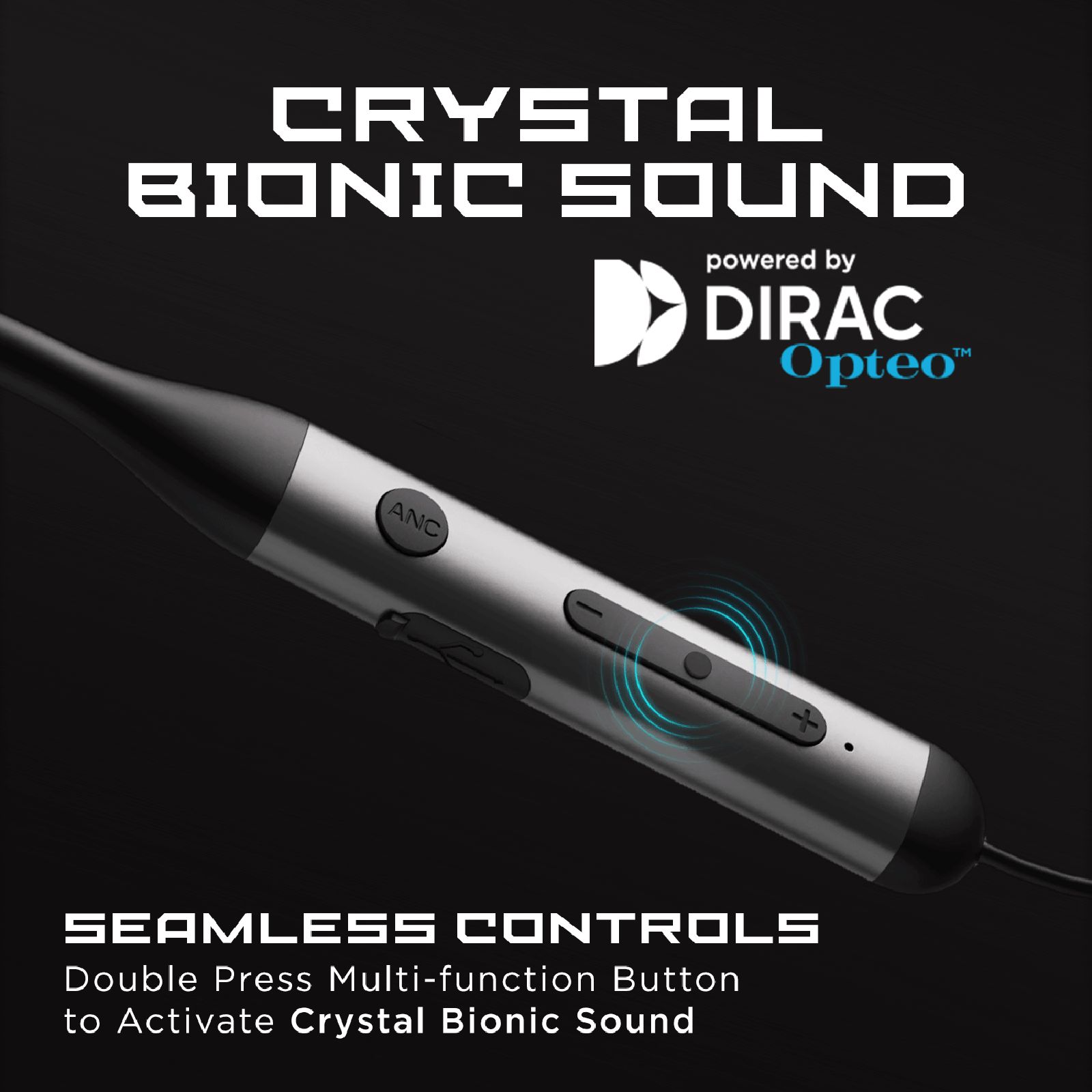 boAt Rockerz 333 Neckband with Active Noise Cancellation (IPX4 Water Resistance, Sweatproof, DIRAC Opteo Technology, Stellar Black)_4