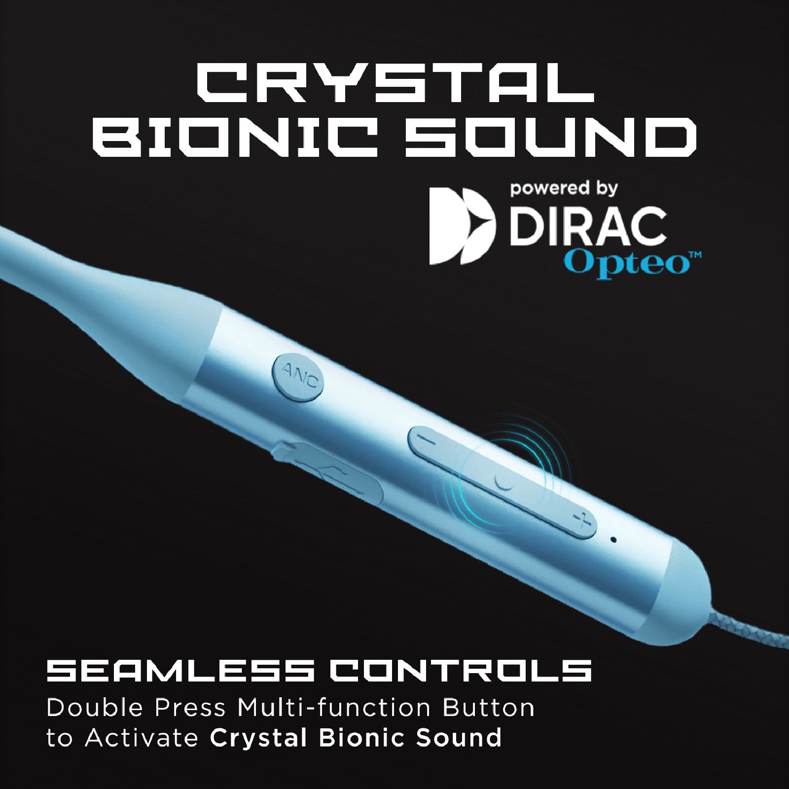 boAt Rockerz 333 Neckband with Active Noise Cancellation (IPX4 Water Resistance, Sweatproof, DIRAC Opteo Technology, Celestial Blue)_4