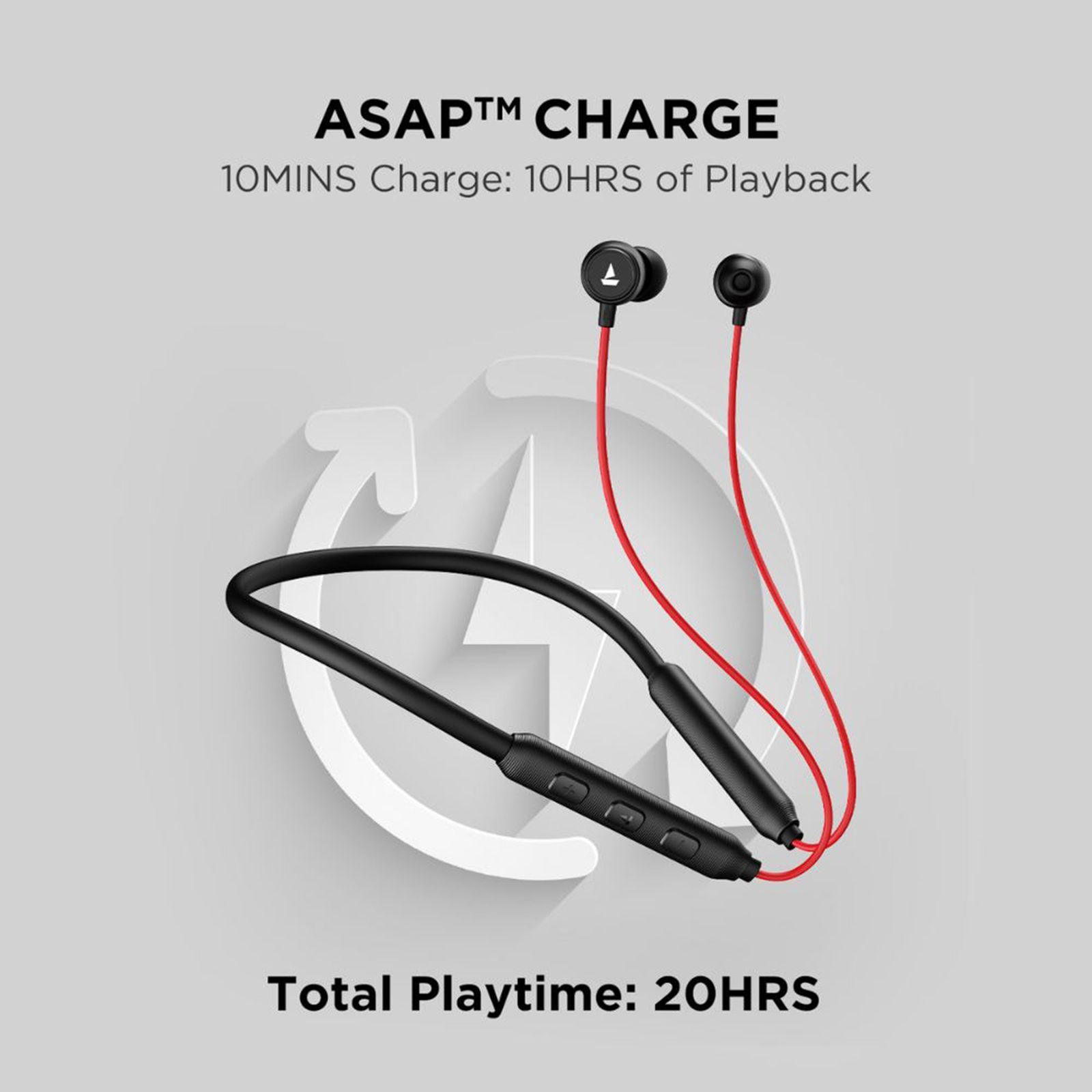 boAt Rockerz 195 Pro Neckband with Environmental Noise Cancellation (IPX4 Water Resistant, Beast Mode, Black)_4