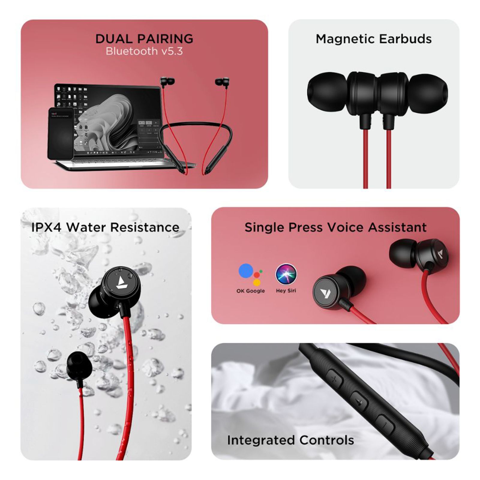 boAt Rockerz 195 Pro Neckband with Environmental Noise Cancellation (IPX4 Water Resistant, Beast Mode, Black)_7