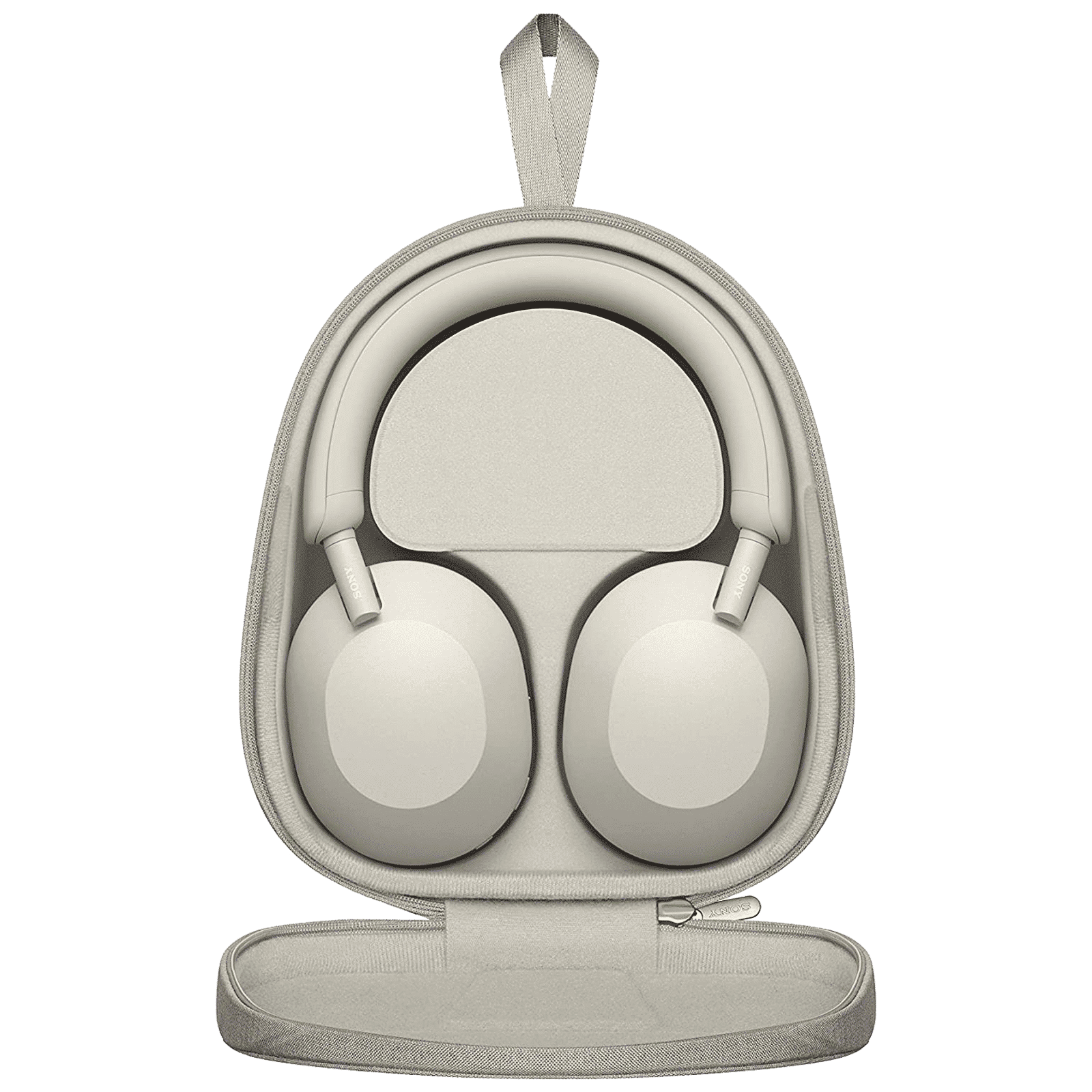 SONY WH-1000XM5 Bluetooth Headphone with Mic (Auto Noise Cancelling Optimizer, Over Ear, Silver)_6