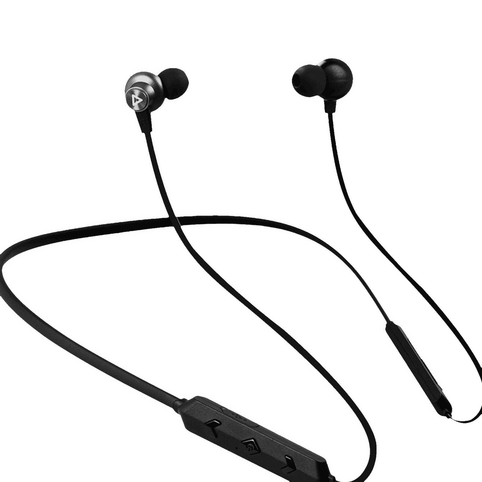 Hungama HiLife Jump 101 Neckband with Noise Isolation (IPX4 Sweat Resistant, Upto 12 Hours Playback, Black)_1