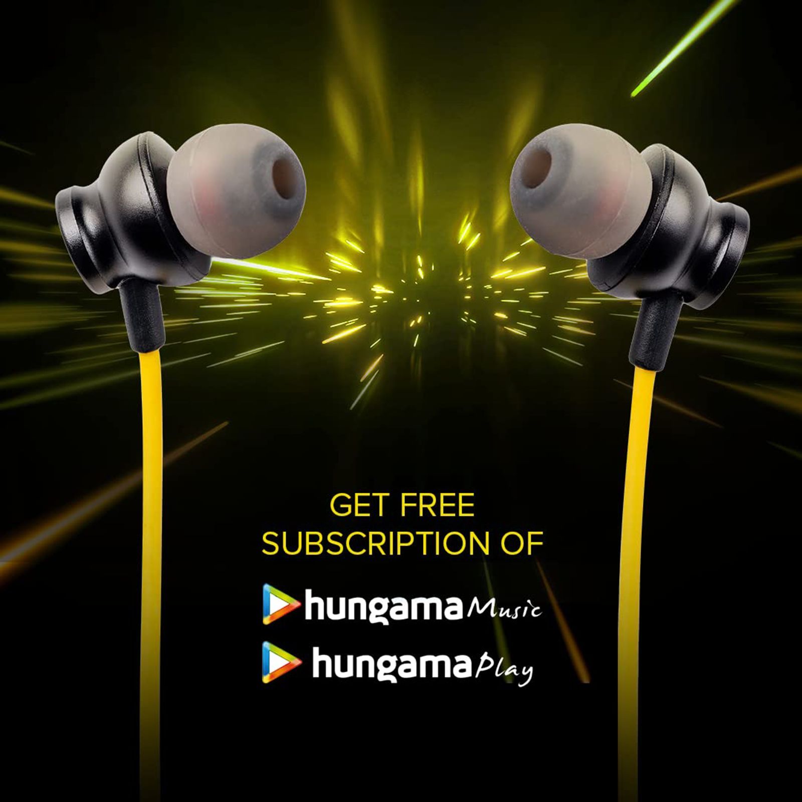 Hungama HiLife Jump 201 Neckband with Noise Isolation (IPX5 Water Resistant, Upto 11 Hours Playback, Black)_5