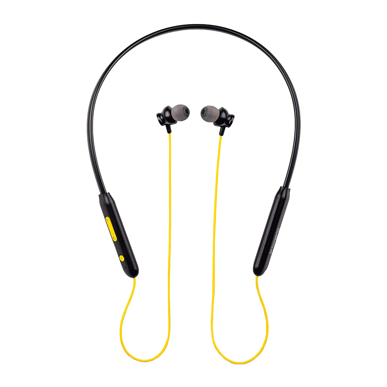 Hungama HiLife Jump 201 Neckband with Noise Isolation (IPX5 Water Resistant, Upto 11 Hours Playback, Black)_1