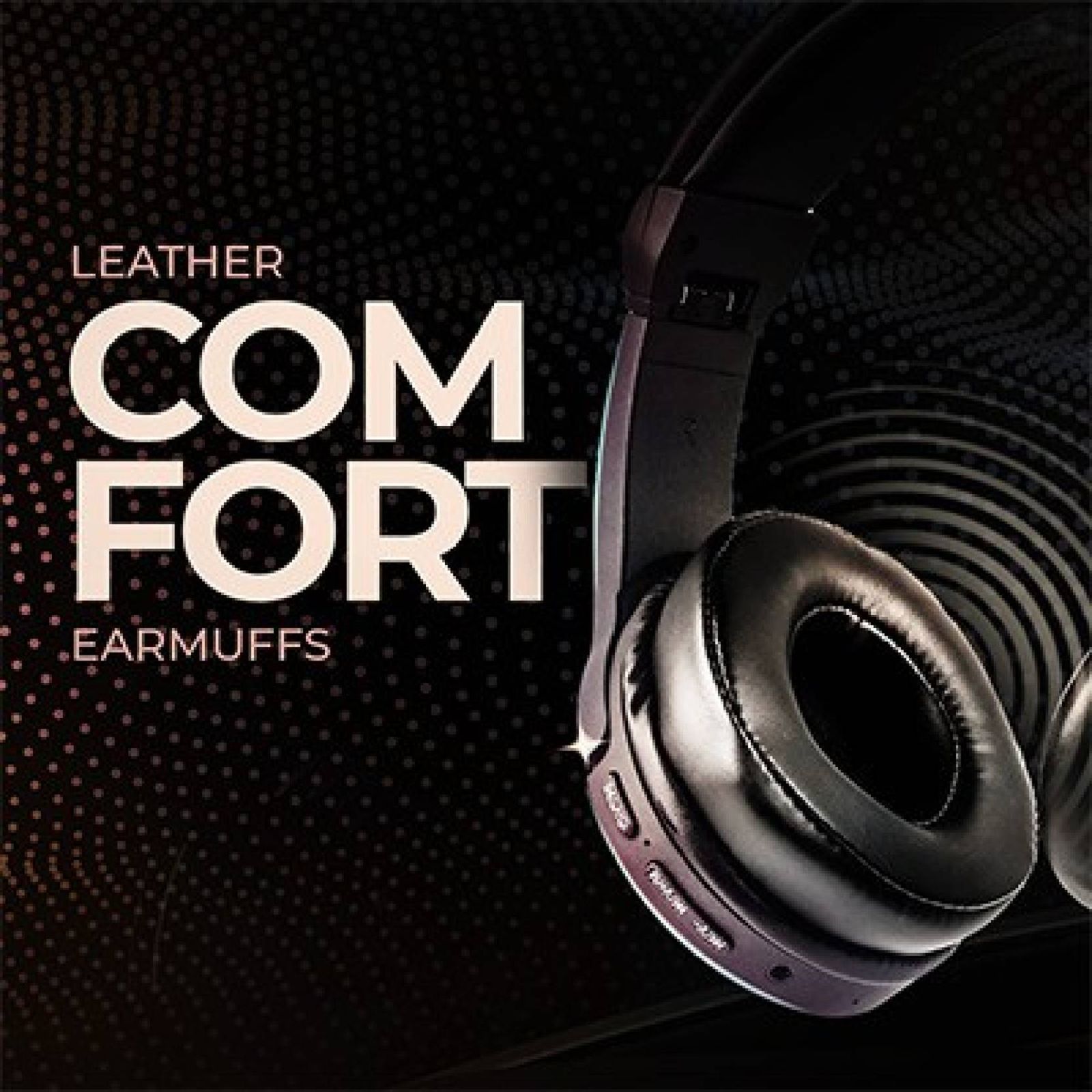 Hungama HiLife Buzz 101 Bluetooth Headset with Mic (Passive Noise Cancelation, Over Ear, Black) Hungama HiLife Buzz 101 Bluetooth Headset with Mic (Passive Noise Cancelation, Over Ear, Black)_4