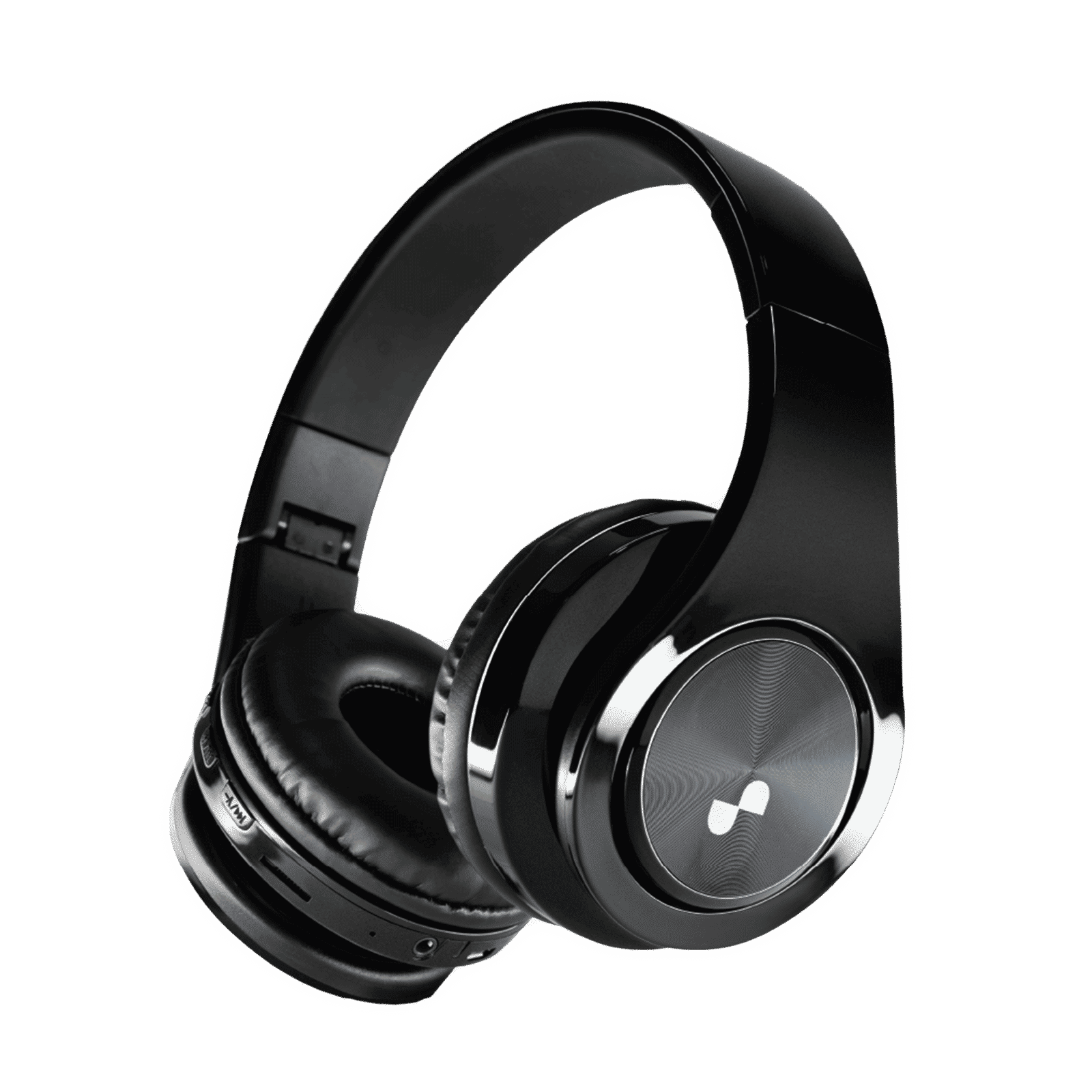 urbn Thump 300 Bluetooth Headphone with Mic (Upto16 Hours Playtime, On Ear, Black)_1