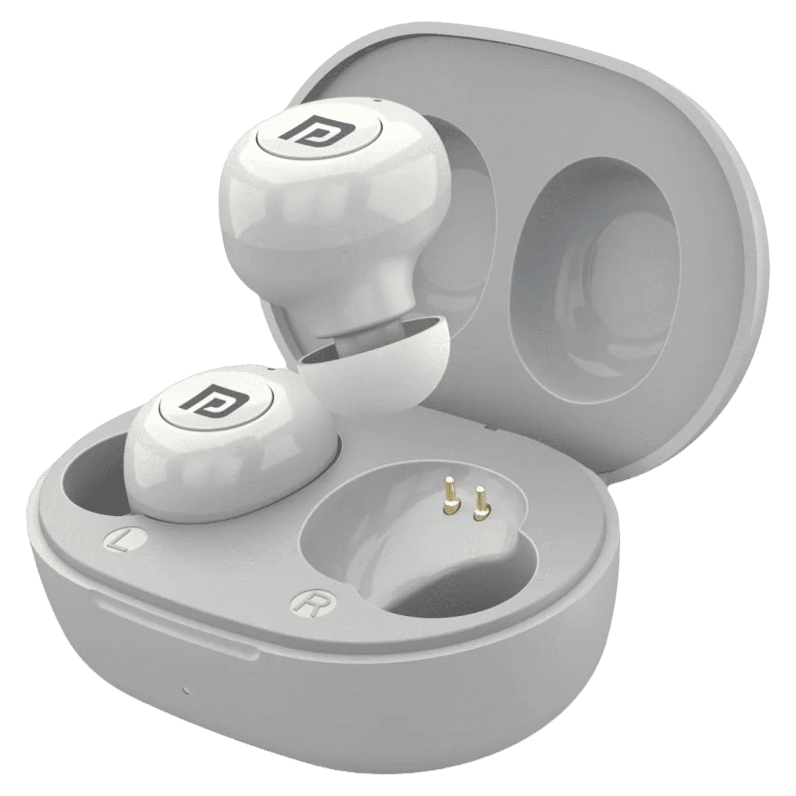 PORTRONICS Harmonics Twins S3 POR 1651 TWS Earbuds (IPX4 Water Resistant, Up to 20 Hours Playtime, White) PORTRONICS Harmonics Twins S3 POR 1651 TWS Earbuds (IPX4 Water Resistant, Up to 20 Hours Playtime, White)_1