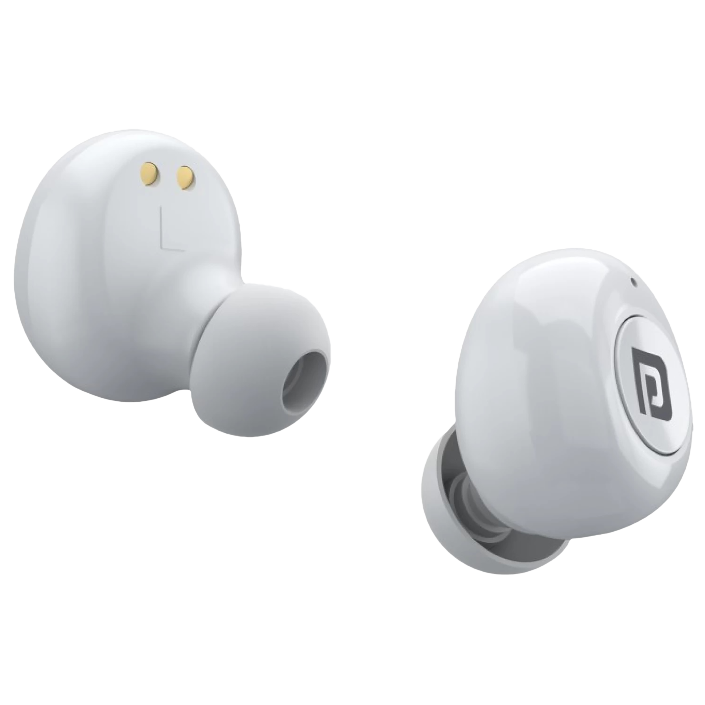 PORTRONICS Harmonics Twins S3 POR 1651 TWS Earbuds (IPX4 Water Resistant, Up to 20 Hours Playtime, White) PORTRONICS Harmonics Twins S3 POR 1651 TWS Earbuds (IPX4 Water Resistant, Up to 20 Hours Playtime, White)_5