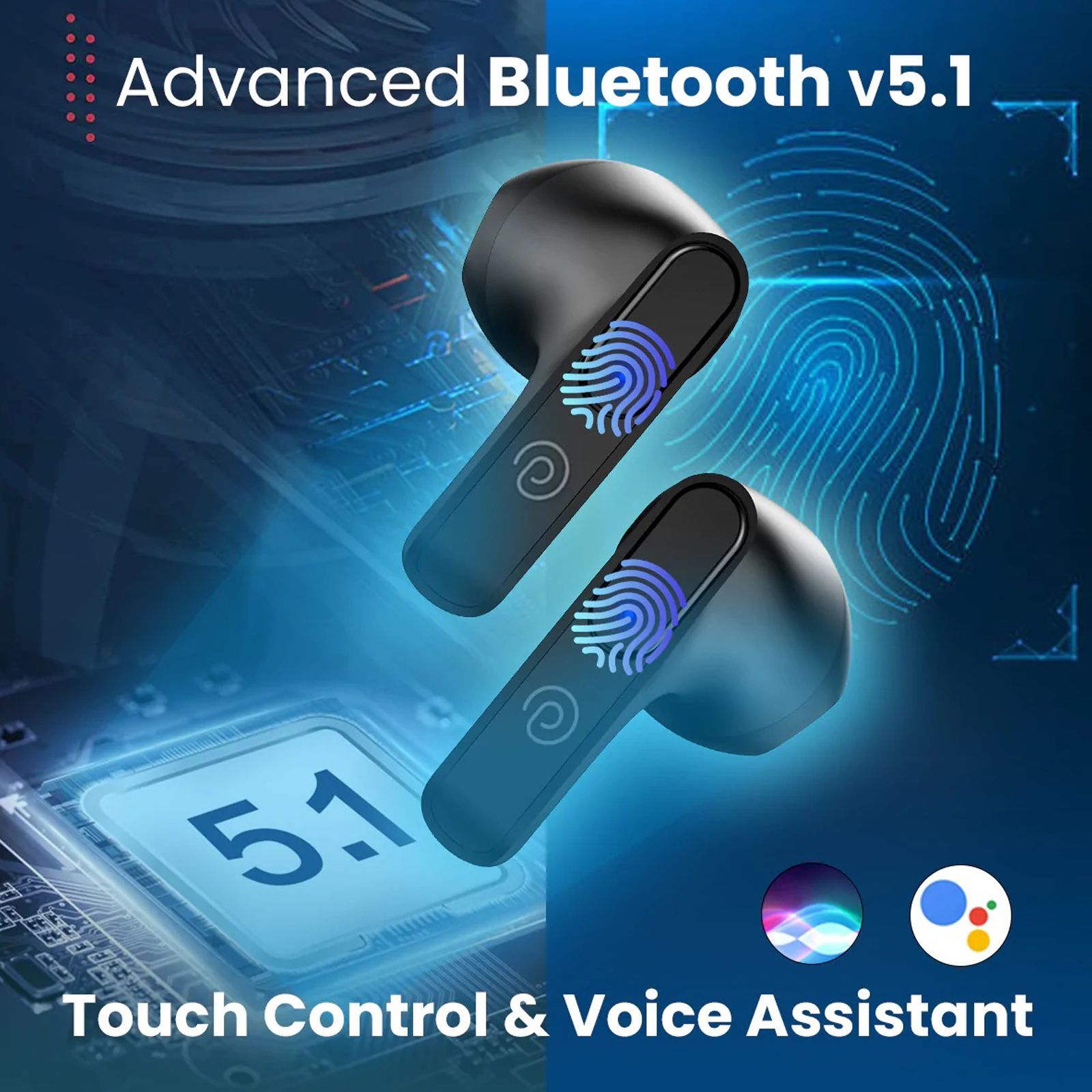 pTron Basspods P251 TWS Earbuds with Passive Noise Cancellation (IPX4 Water Resistant, Immersive Stereo Sound, Black) pTron Basspods P251 TWS Earbuds with Passive Noise Cancellation (IPX4 Water Resistant, Immersive Stereo Sound, Black)_10