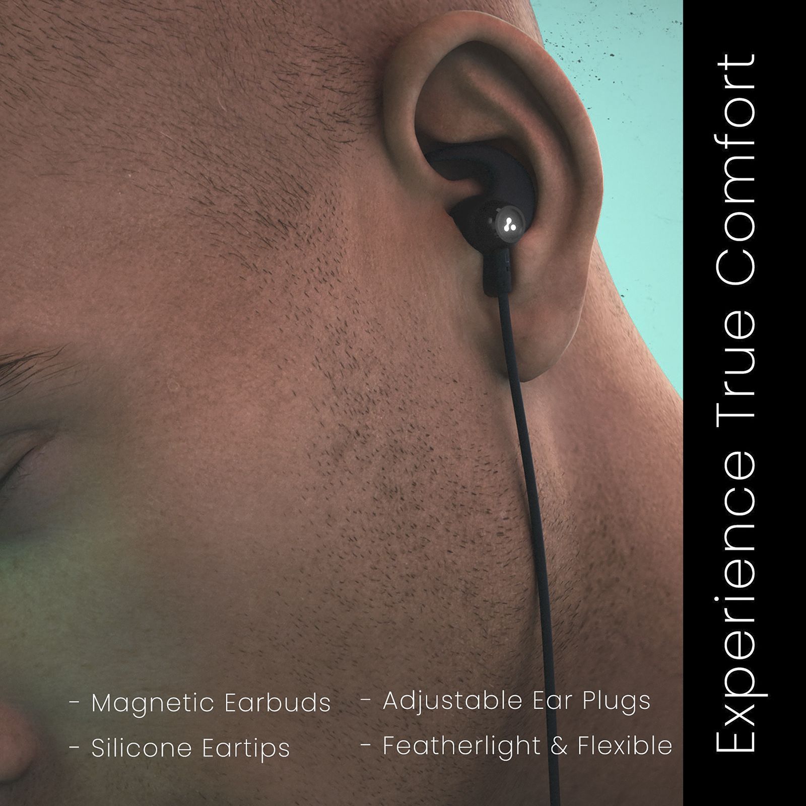 ambrane Melody Twist FGEP000039 Neckband (IPX4 Water Resistant, Upto 8 Hours Playback, Black) ambrane Melody Twist FGEP000039 Neckband (IPX4 Water Resistant, Upto 8 Hours Playback, Black)_3