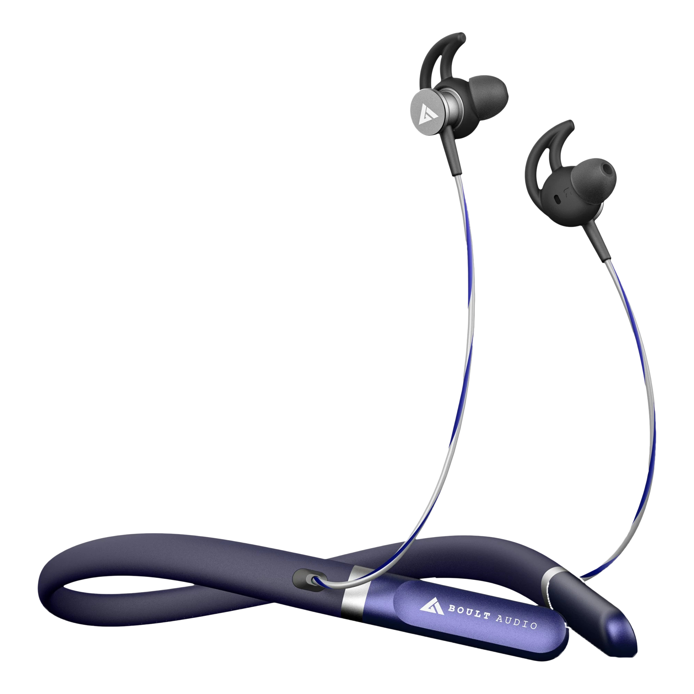 GOBOULT ProBass Fcharge Neckband with Environmental Noise Cancellation (IPX5 Water Resistant, Upto 40 Hours Playback, Blue)_1