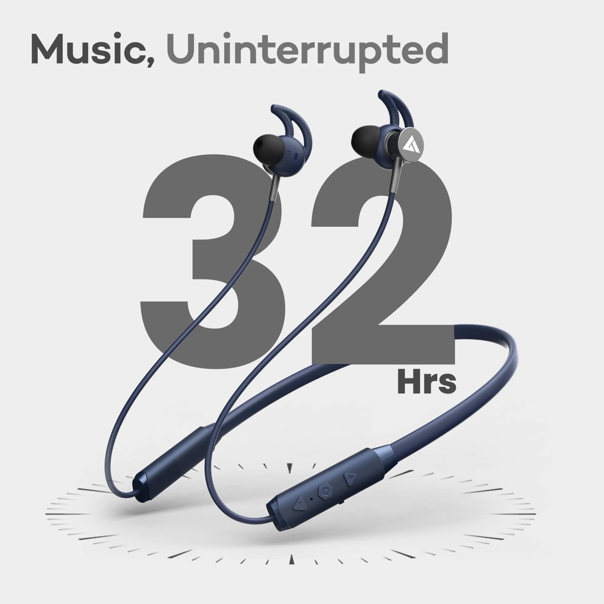 GOBOULT ProBass EQCharge Neckband with Environmental Noise Cancellation (IPX5 Water Resistant, Upto 32 Hours Playback, Blue)_4