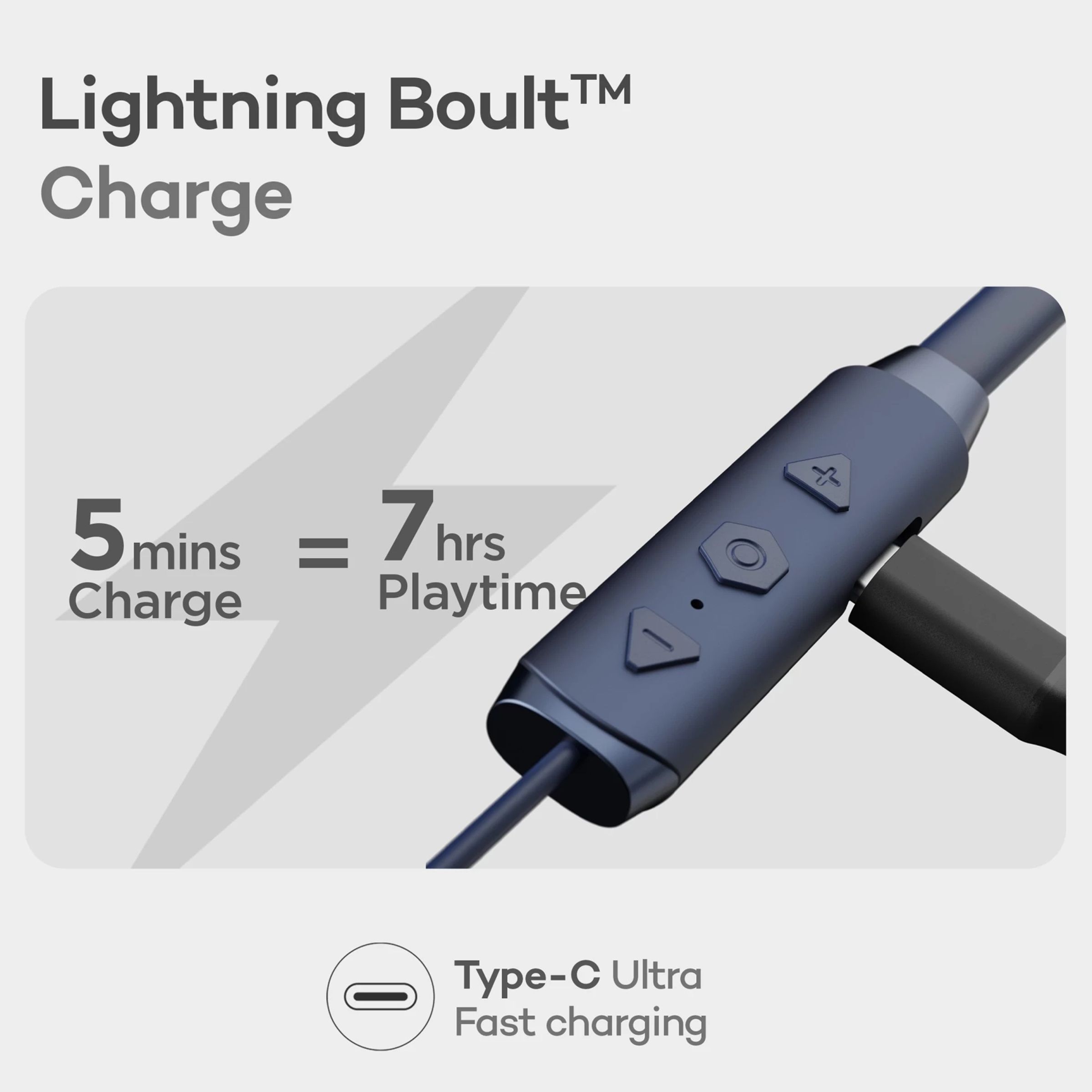 GOBOULT ProBass EQCharge Neckband with Environmental Noise Cancellation (IPX5 Water Resistant, Upto 32 Hours Playback, Blue)_8