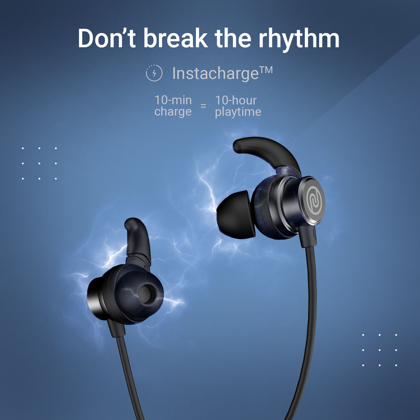 noise Blaze Neckband with Environmental Sound Reduction (IPX5 Water Resistant, Magnetic Function, Black)_7