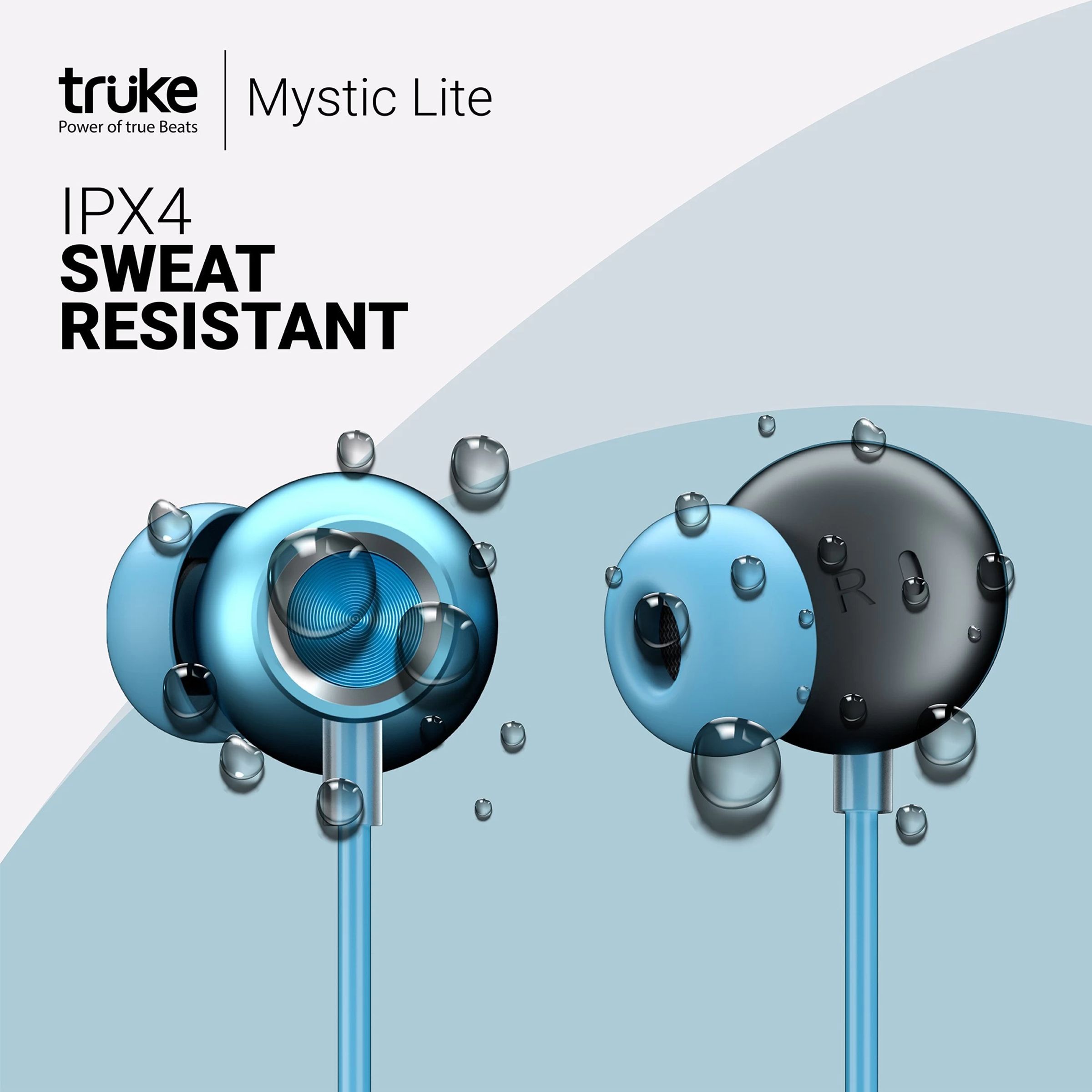 truke Yoga Mystic Lite YB-22 Neckband with Environmental Noise Cancellation (IPX4 Water Resistant, 40ms Ultra Low Latency Gaming Mode, Blue) truke Yoga Mystic Lite YB-22 Neckband with Environmental Noise Cancellation (IPX4 Water Resistant, 40ms Ultra Low Latency Gaming Mode, Blue)_3