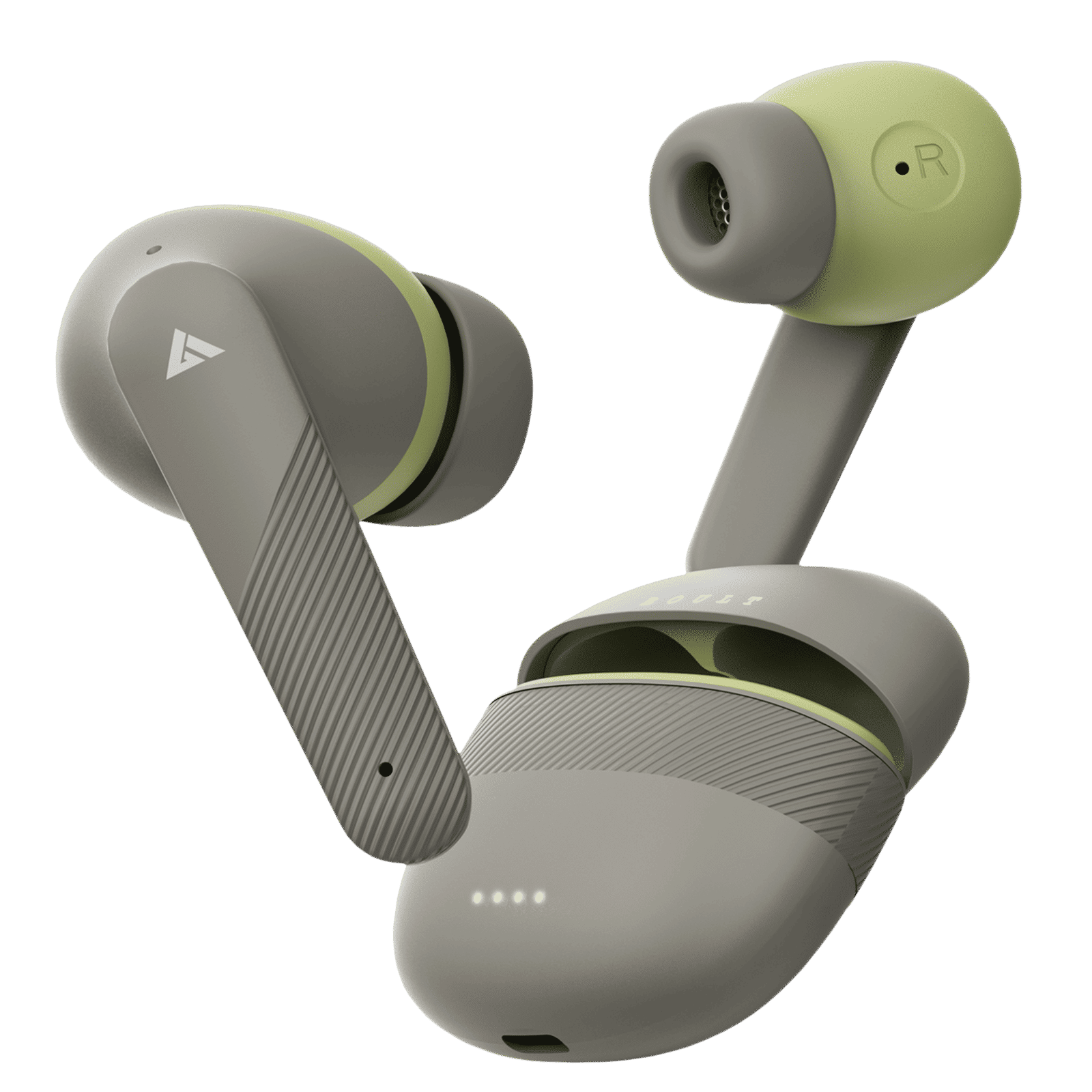 GOBOULT Airbass Z35 TWS Earbuds with Environmental Noise Cancellation (IPX5 Water Resistant, 32Hrs Total Playback Time, Pista Green)_5