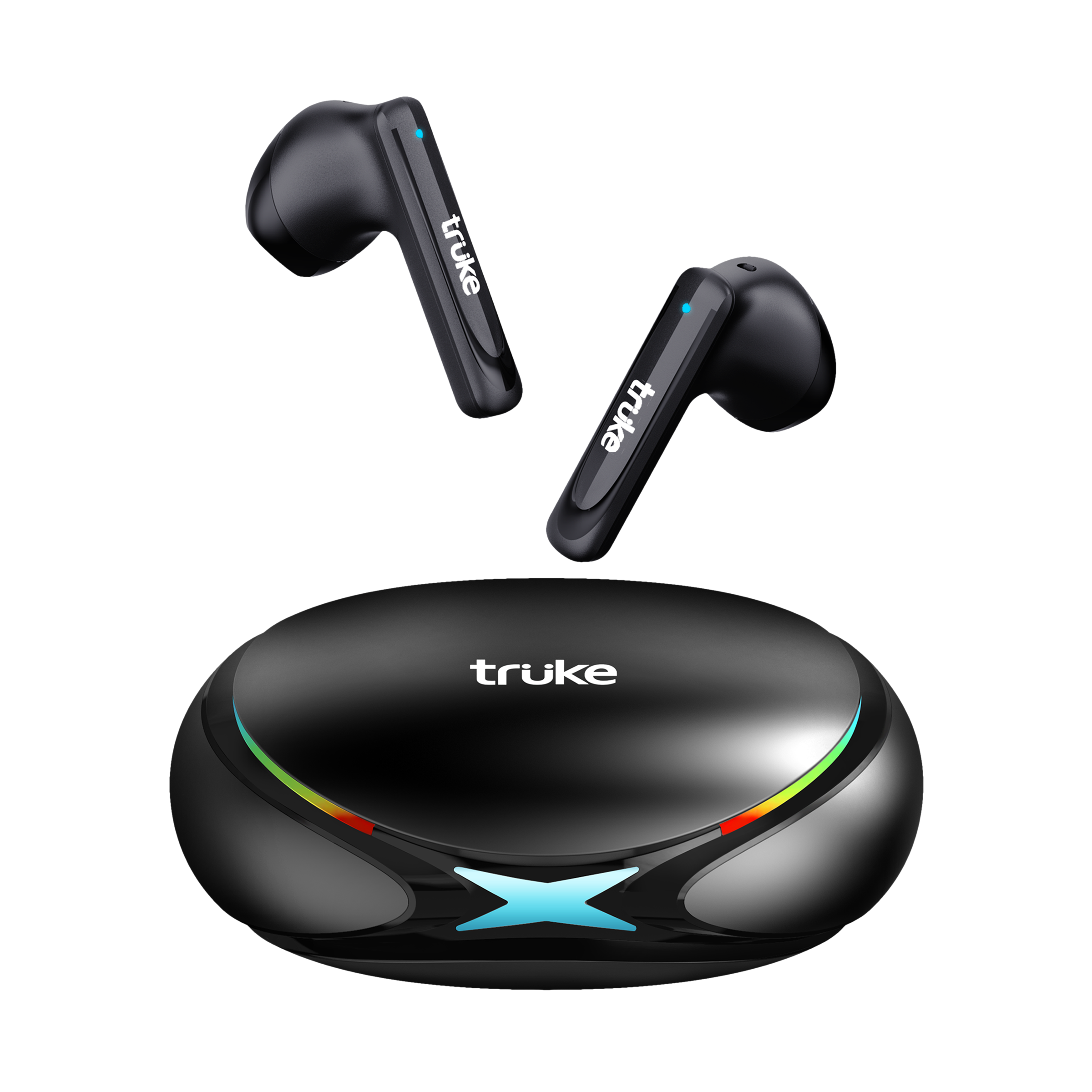 truke BTGX1 F111 TWS Earbuds with Environmental Noise Cancellation (IPX4 Water Resistance, 10hrs Playtime Single Charge, Black) truke BTGX1 F111 TWS Earbuds with Environmental Noise Cancellation (IPX4 Water Resistance, 10hrs Playtime Single Charge, Black)_1
