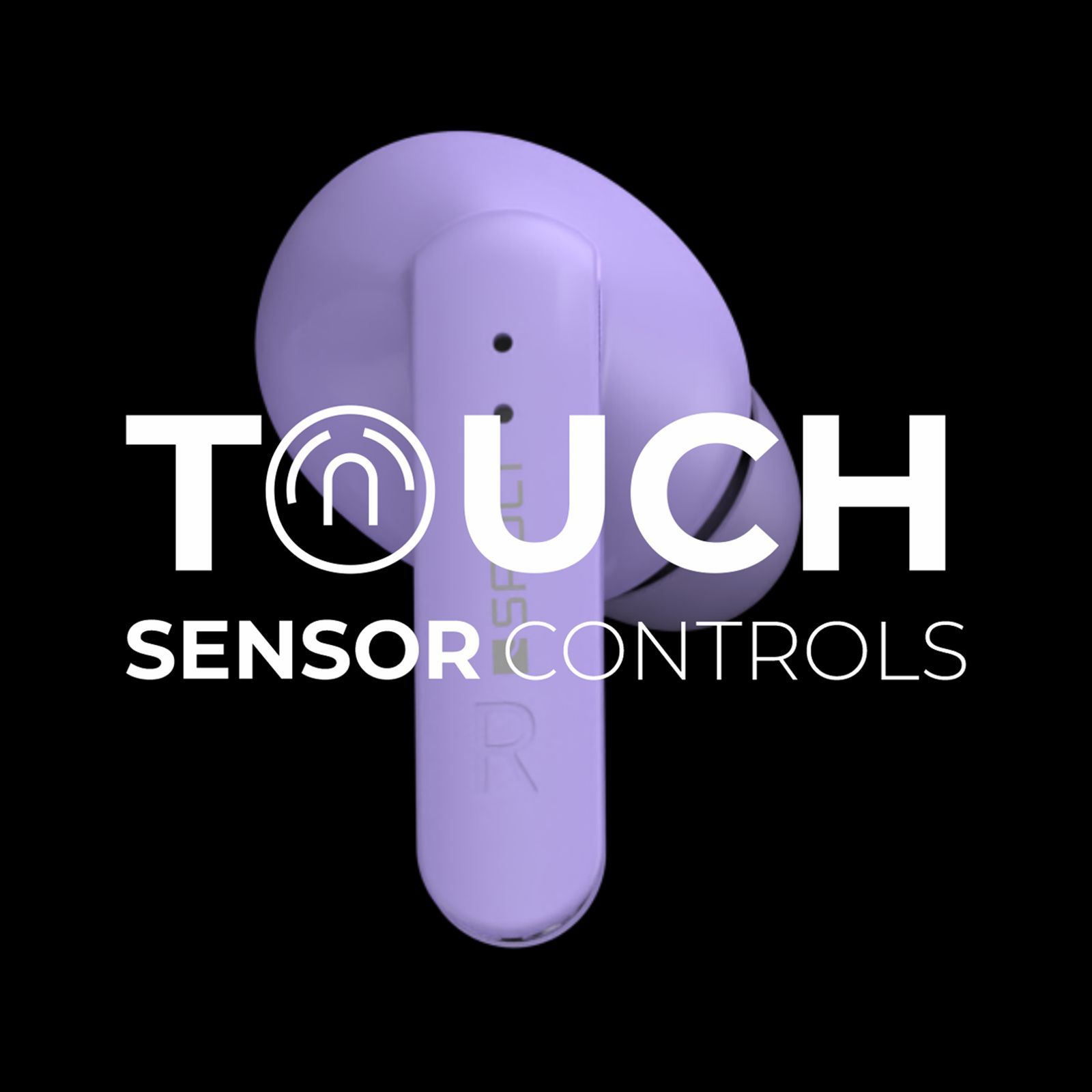 SAULT Airplugs 2x TWS Earbuds with Noise Isolation (IP57 Water Resistant, Touch Sensor, Purple)_9