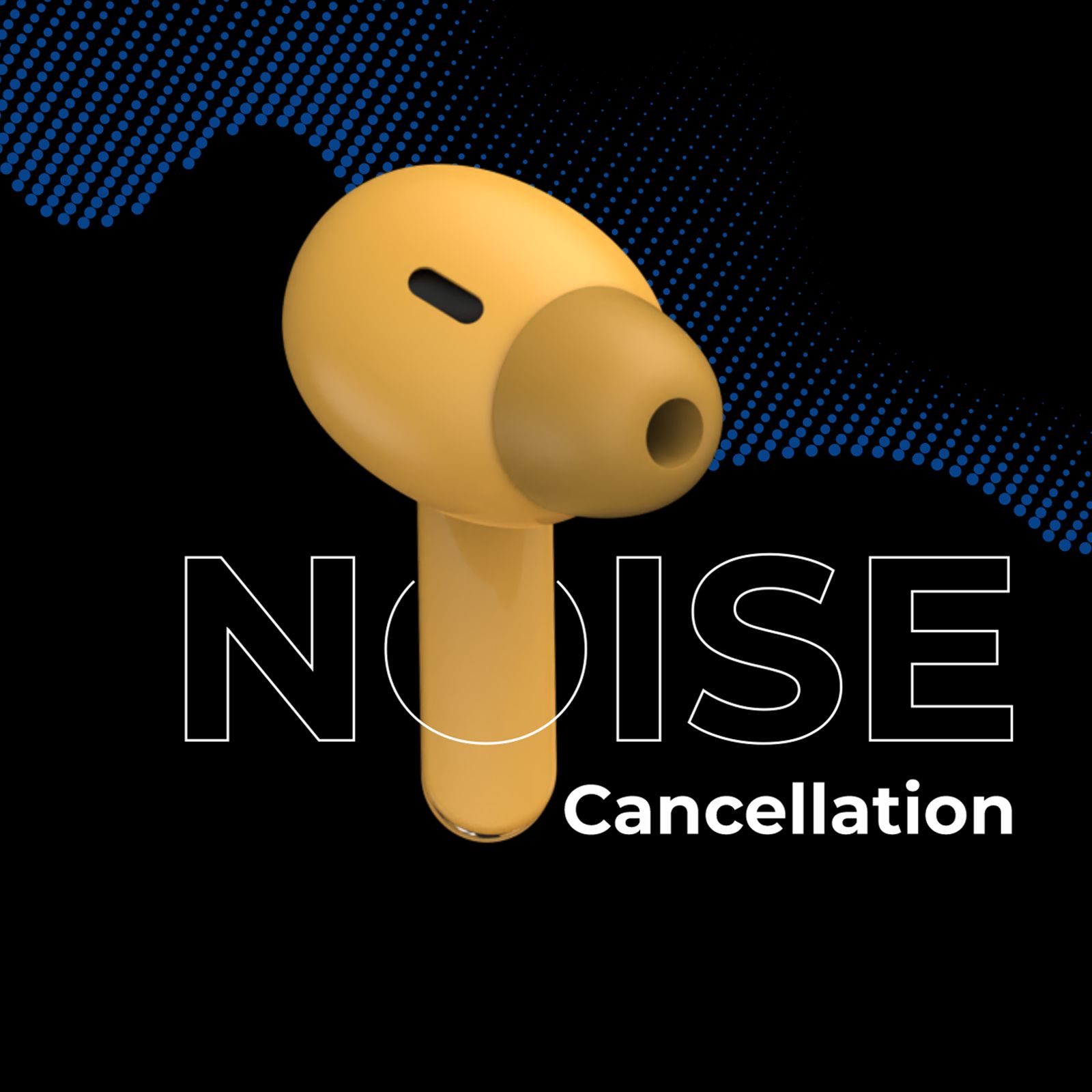 SAULT Airplugs 2x TWS Earbuds with Noise Isolation (IP57 Water Resistant, Touch Sensor, Yellow)_4