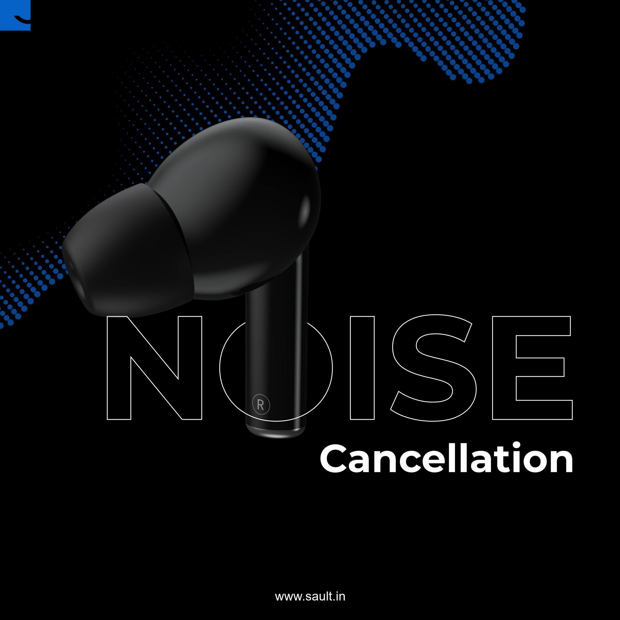 SAULT Airplugs 3x TWS Earbuds with Noise Isolation (IPX6 Water Resistant, Voice Assistant, Black)_6