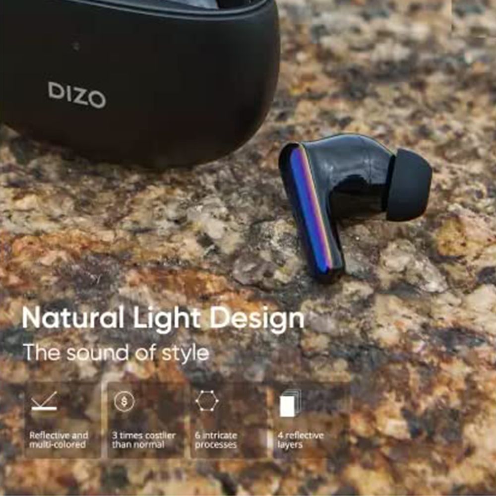 DIZO by realme TechLife Buds Z Power DA2117 TWS Earbuds with Environmental Noise Cancellation (IPX4 Water Resistant, Upto 30 Hours Playback, Onyx Black)_9