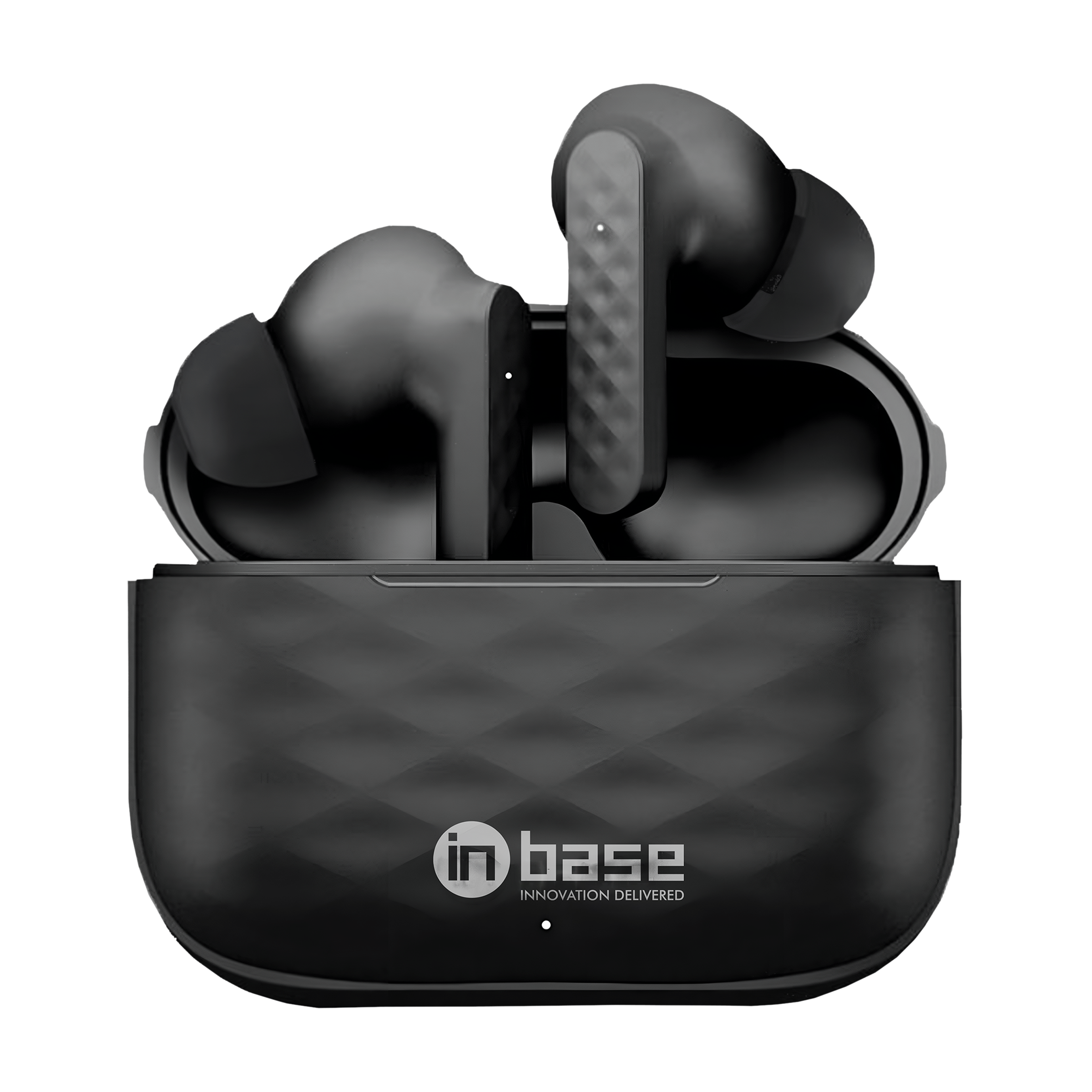 in base Buds Mini Pro IB-1690 TWS Earbuds with Passive Noise Cancellation (Water Resistant, Upto 5 Hours Playback, Black)_1
