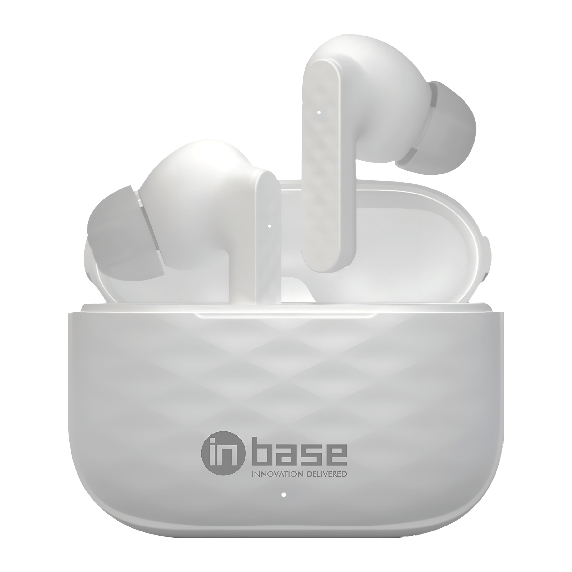 in base Buds Mini Pro IB-1691 TWS Earbuds with Passive Noise Cancellation (Water Resistant, Upto 5 Hours Playback, White)_1