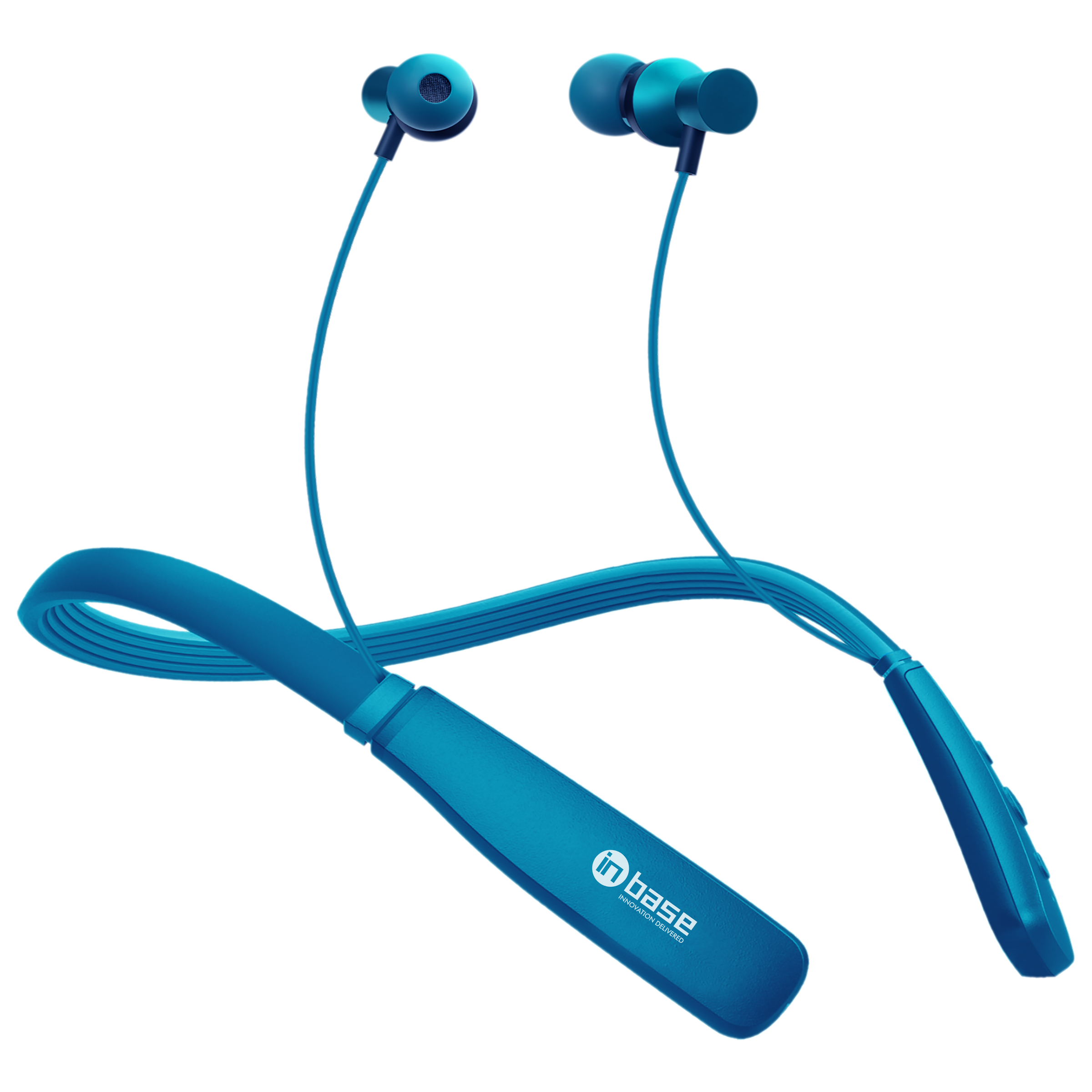 in base Urban X2i IB-2809 Neckband (IPX5 Water Resistant, Deep Bass, Blue)_5