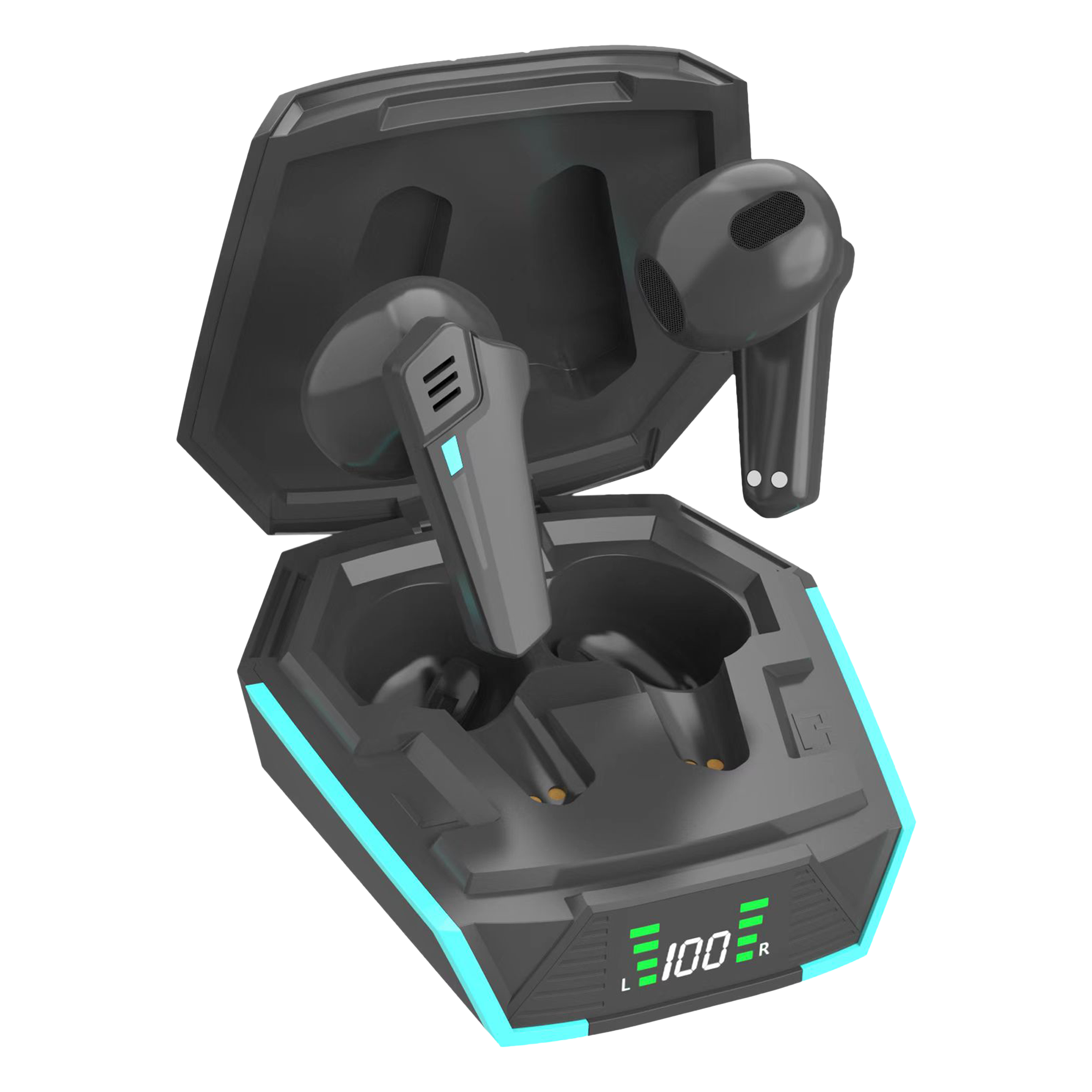 in base Freebuds Active 2 IB -3245 TWS Earbuds (Water Resistant, Hi-fi Stereo Sound, Grey)_1