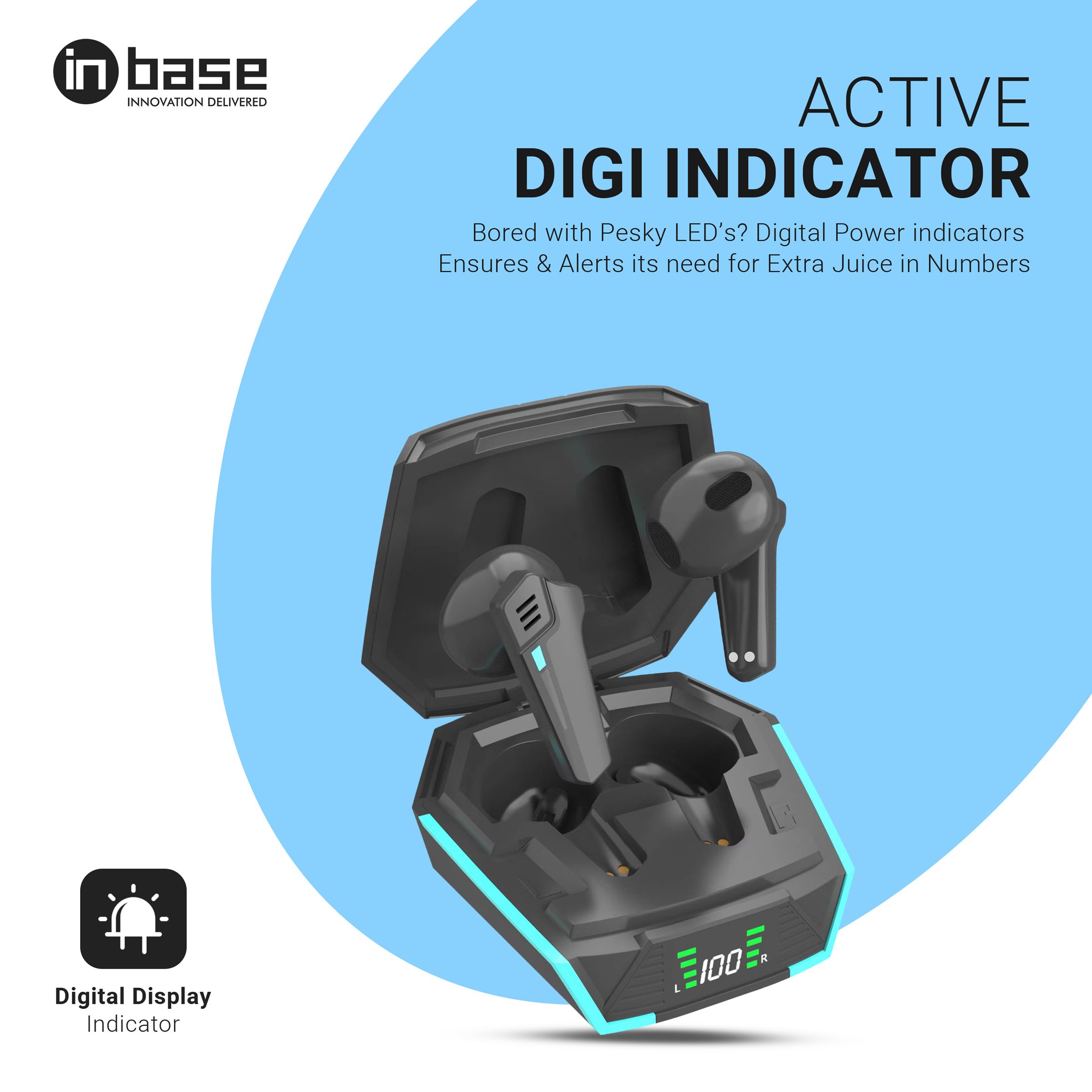 in base Freebuds Active 2 IB -3245 TWS Earbuds (Water Resistant, Hi-fi Stereo Sound, Grey)_8