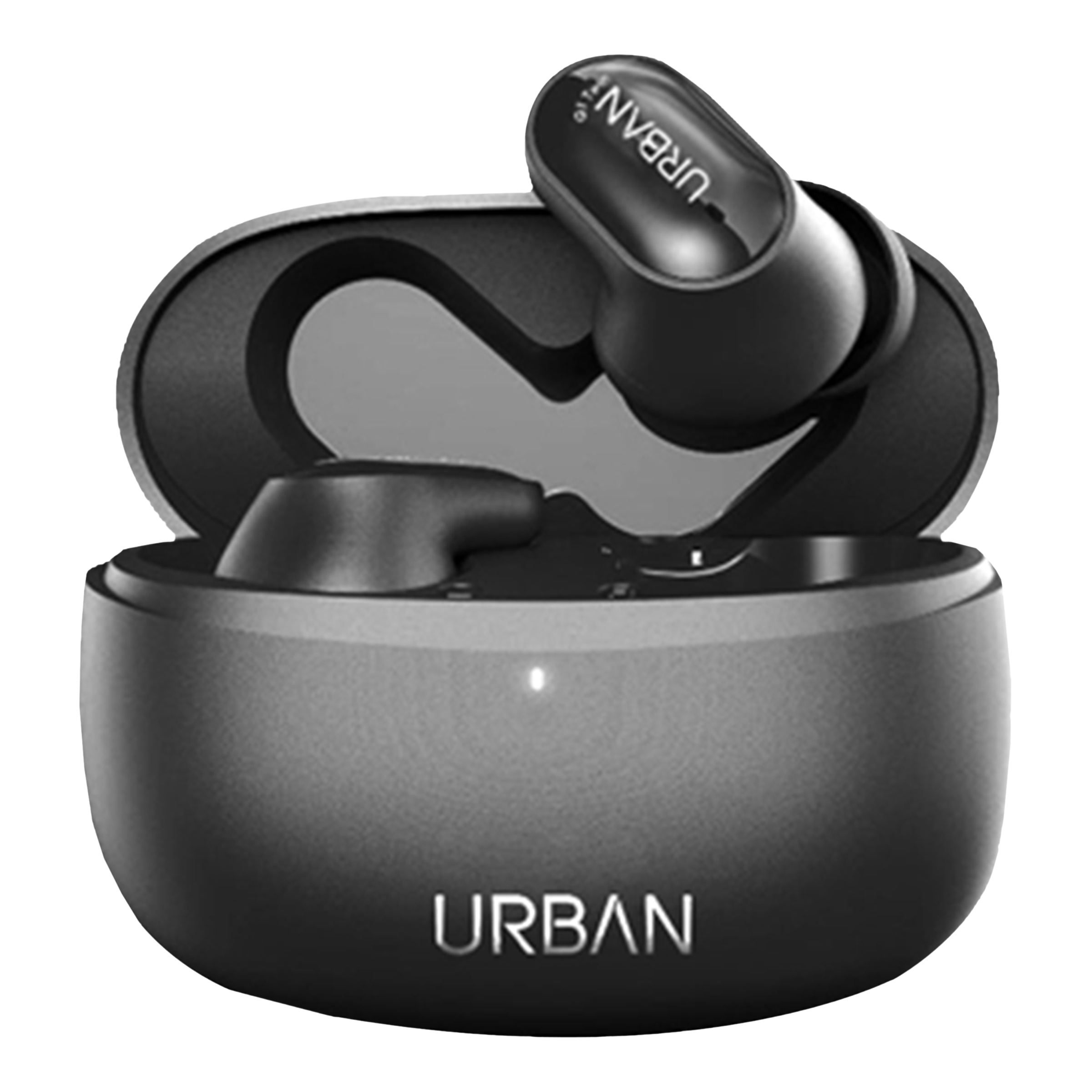 in base Urban Q1 Twin IB-2855 TWS Earbuds (Water Resistant, Up to 4.5 Hours Playtime, Black) in base Urban Q1 Twin IB-2855 TWS Earbuds (Water Resistant, Up to 4.5 Hours Playtime, Black)_1