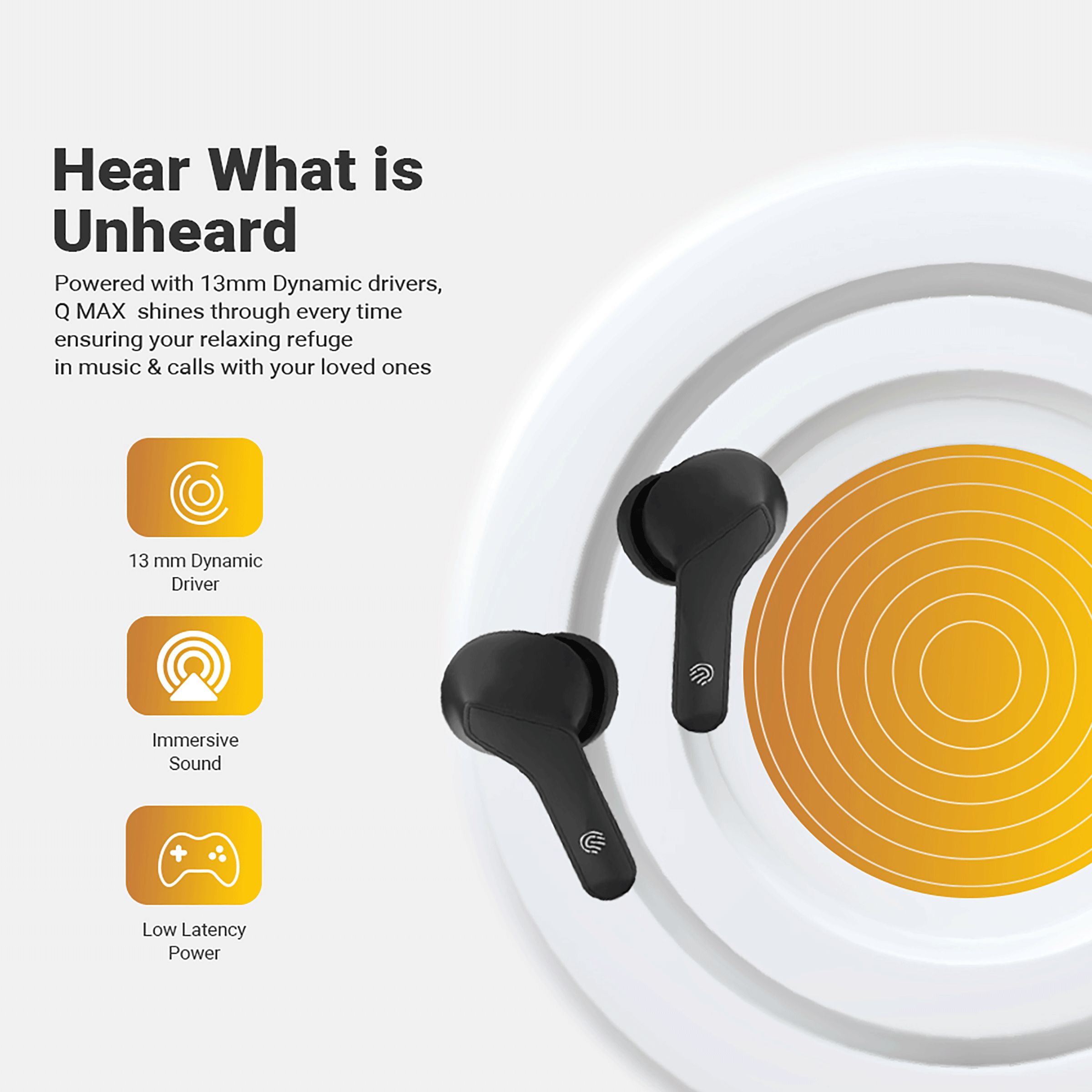 in base Urban Q Max IB -3241 TWS Earbuds (Sweat Resistant, Auto Paring, Black) in base Urban Q Max IB -3241 TWS Earbuds (Sweat Resistant, Auto Paring, Black)_6