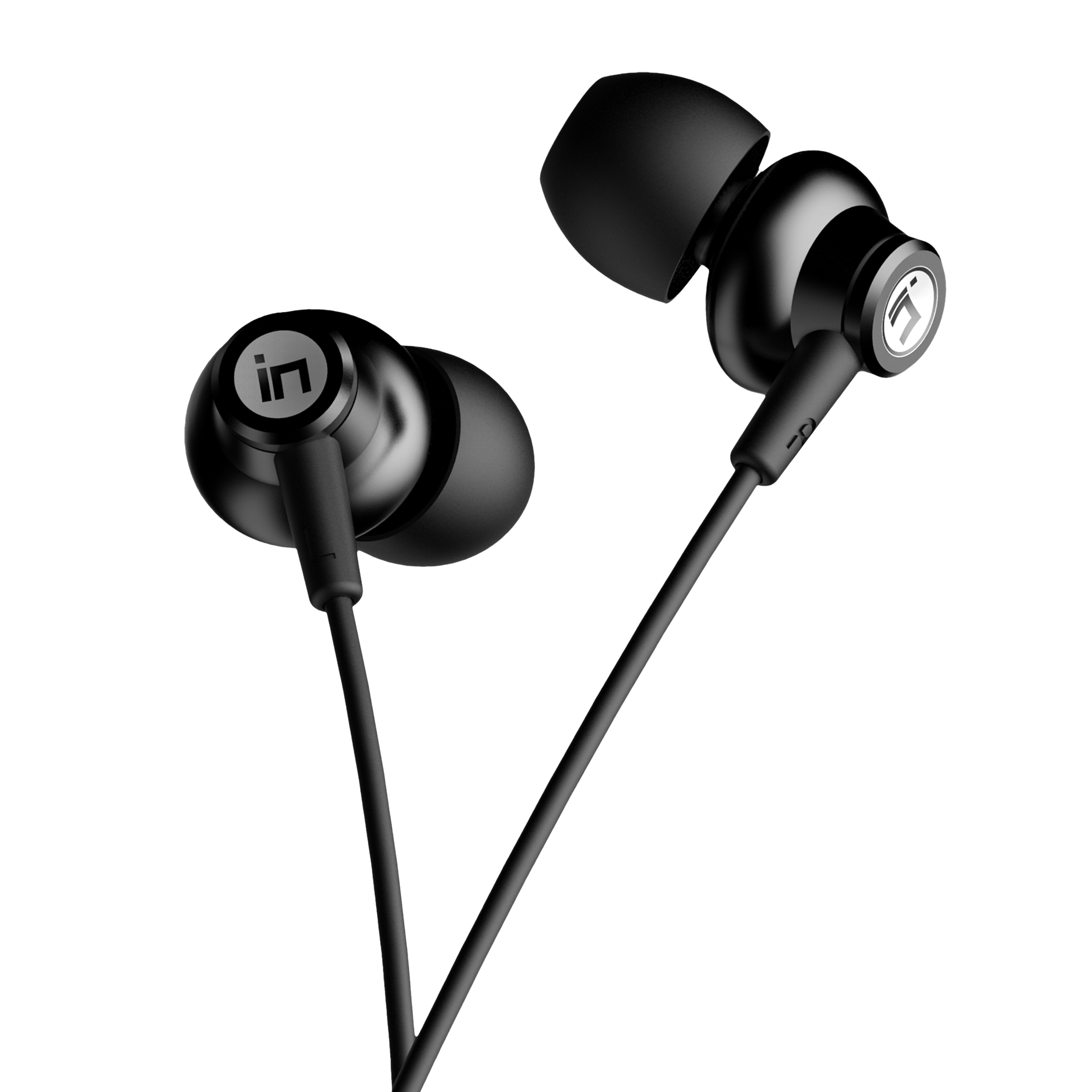 in base Urban GT2 Wired Earphone with Mic (In Ear, Black) in base Urban GT2 Wired Earphone with Mic (In Ear, Black)_3
