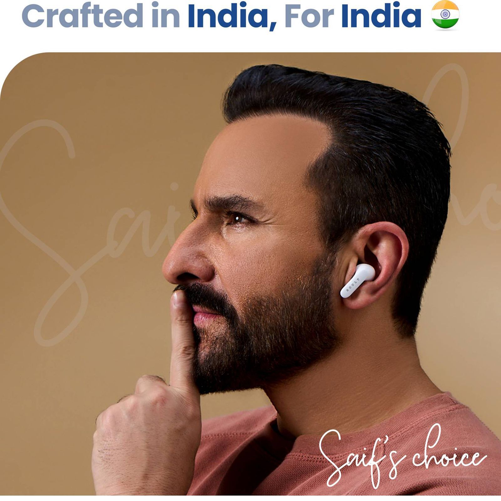 GOBOULT AirBass Z40 TWS Earbuds with Environmental Noise Cancellation (IPX5 Water Resistant, Voice Assistant, Brown)_11