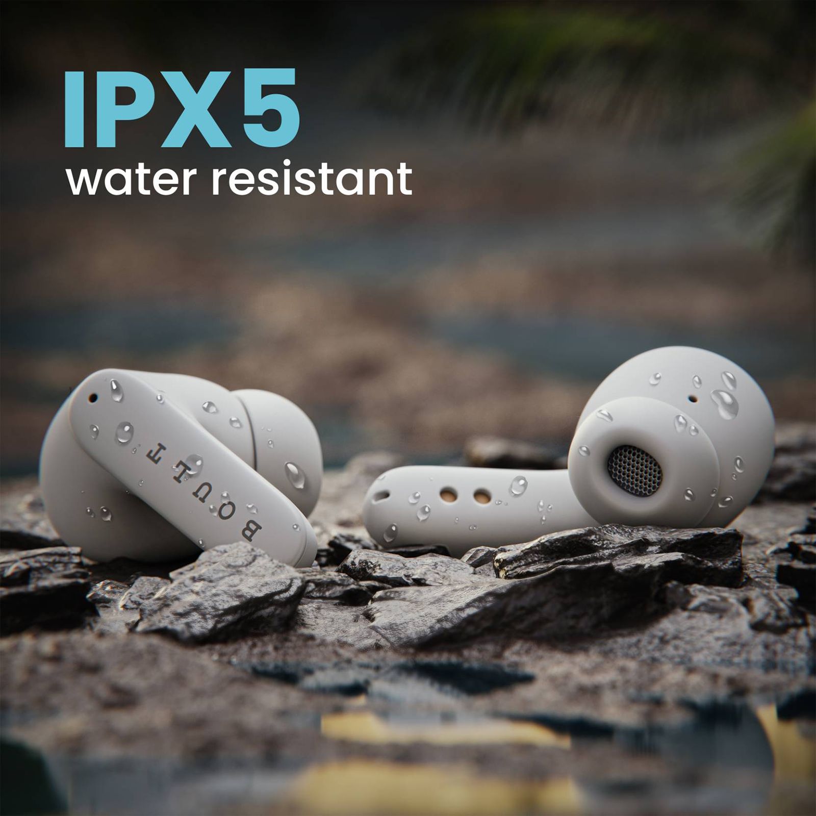 GOBOULT AirBass Z40 TWS Earbuds with Environmental Noise Cancellation (IPX5 Water Resistant, Voice Assistant, White)_8