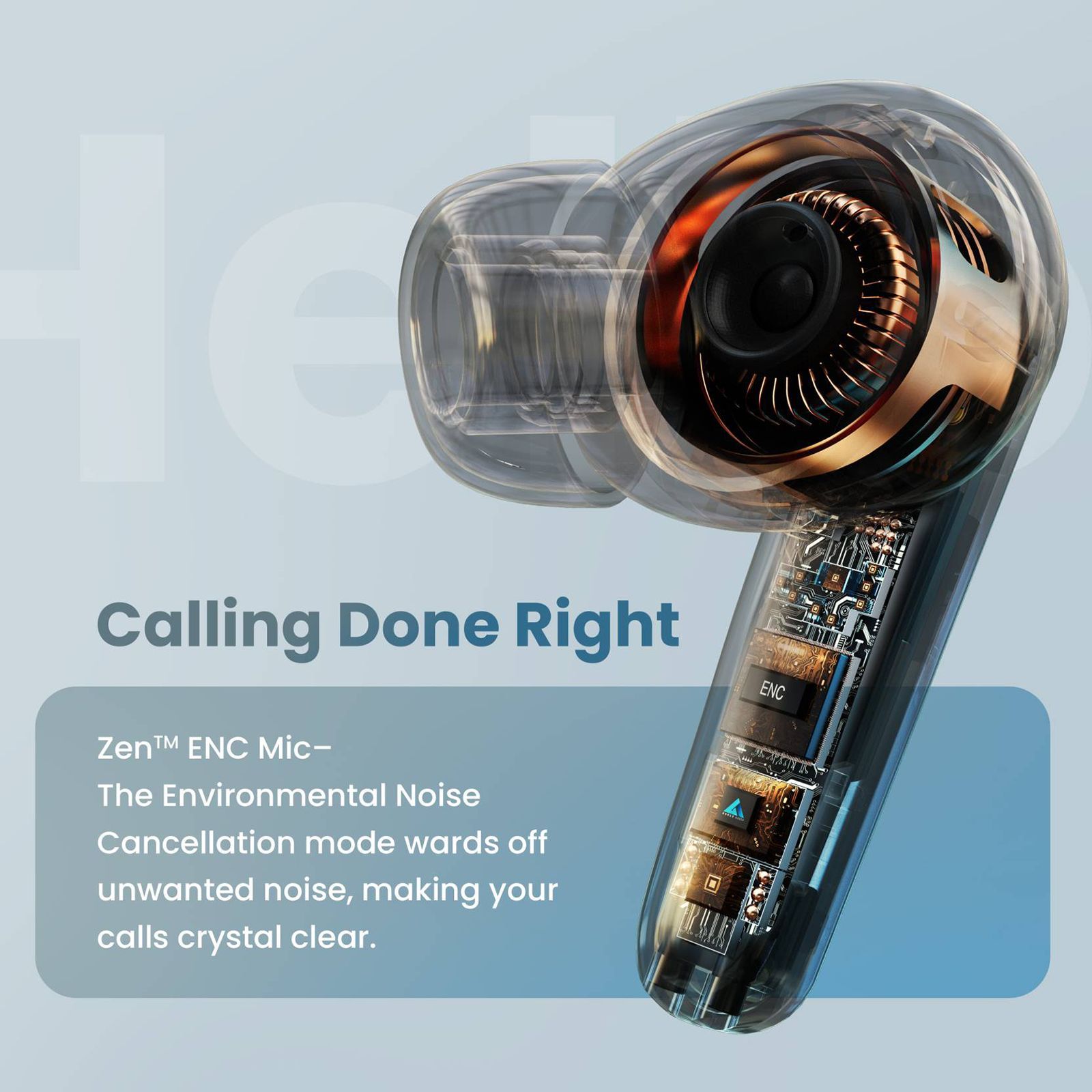 GOBOULT AirBass Z40 TWS Earbuds with Environmental Noise Cancellation (IPX5 Water Resistant, Voice Assistant, White)_10