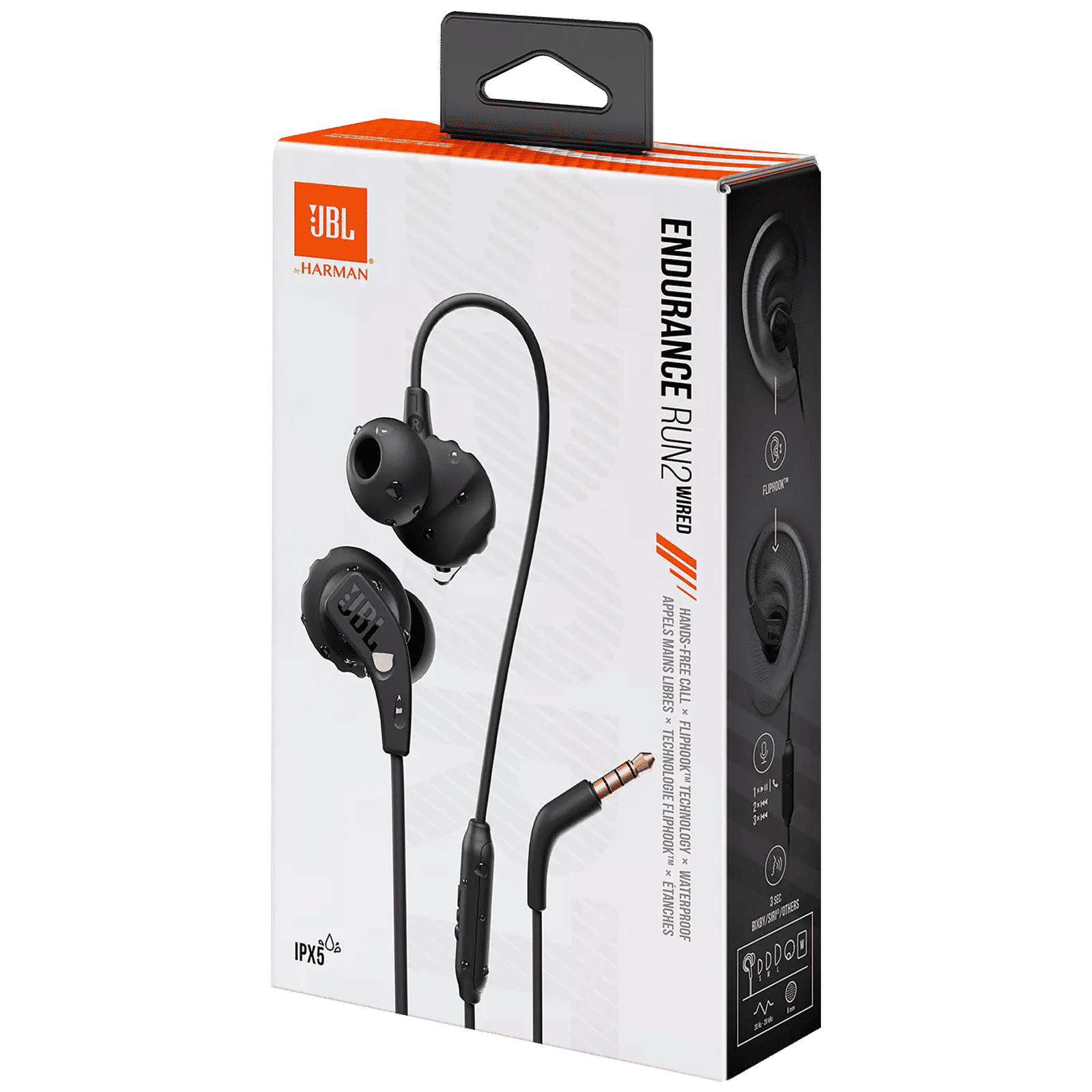 JBL Endurance Run 2 Wired Earphone with Mic (In Ear, Black)_10